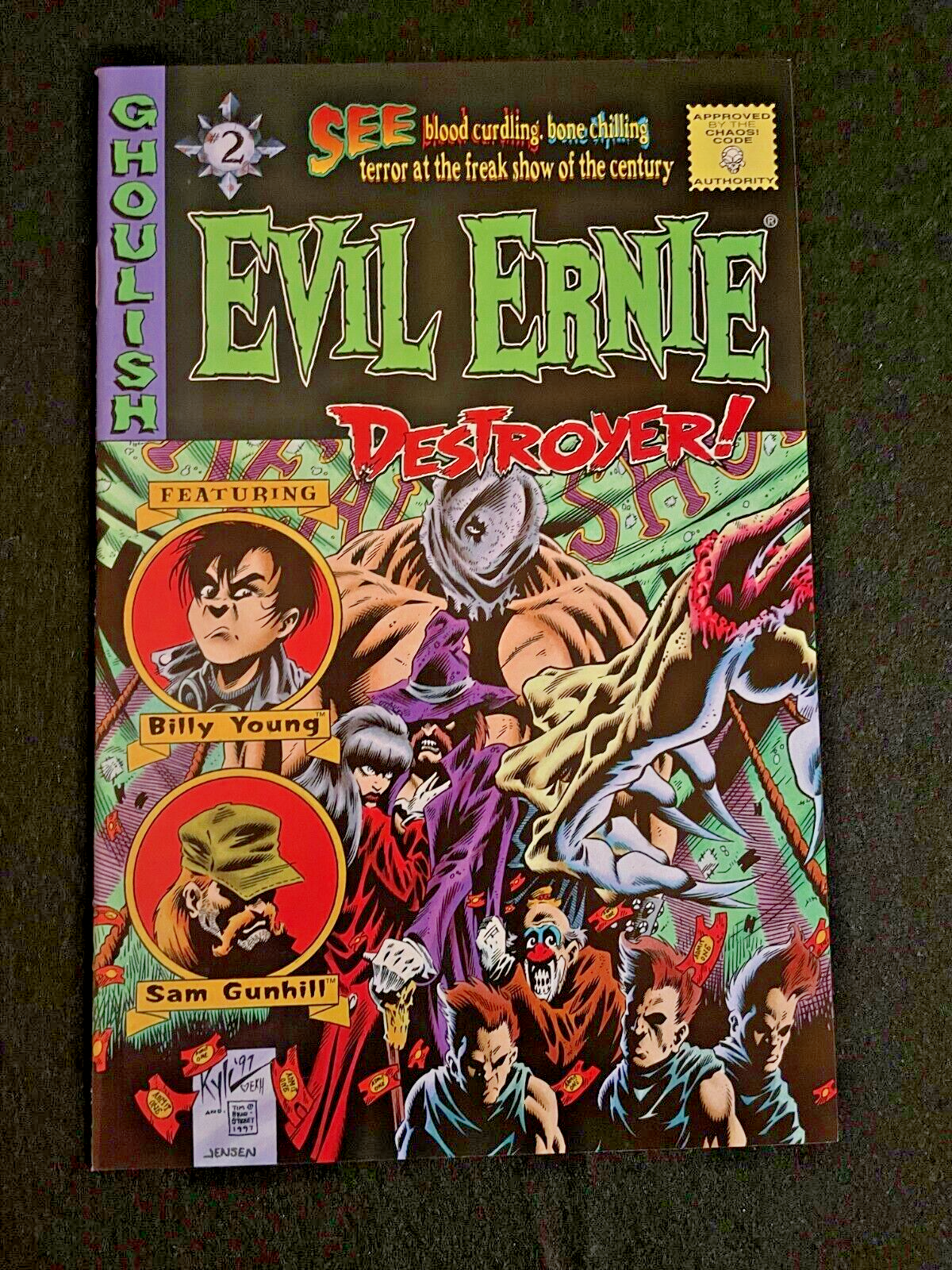 Evil Ernie: Destroyer #2 1997 - HIGH GRADE