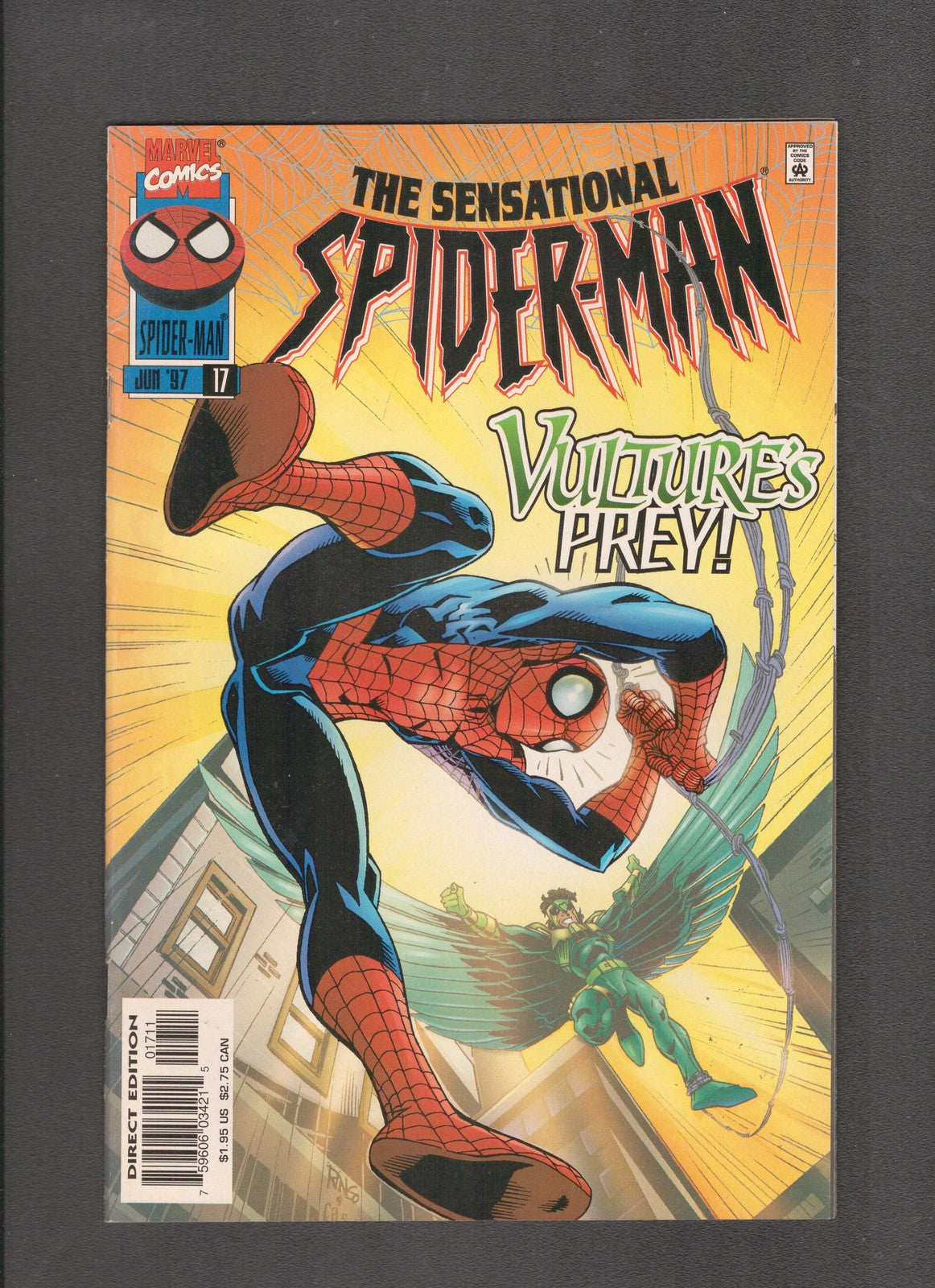 Sensational Spider-Man #17 (1997) Richard Case, Mike Wieringo Marvel Comics