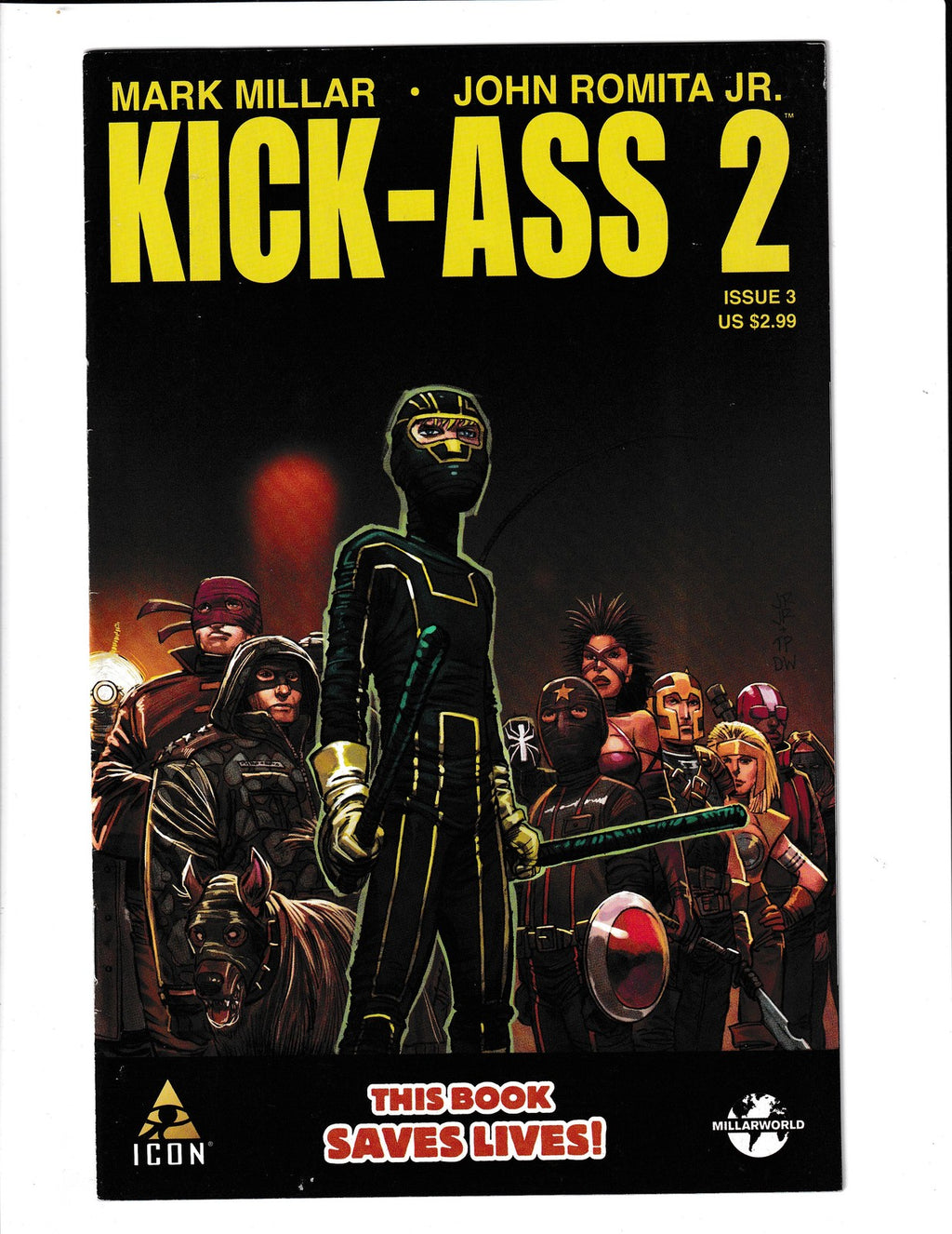 Kick-Ass 2 #3 (2011) John Romita JR Icon Comics