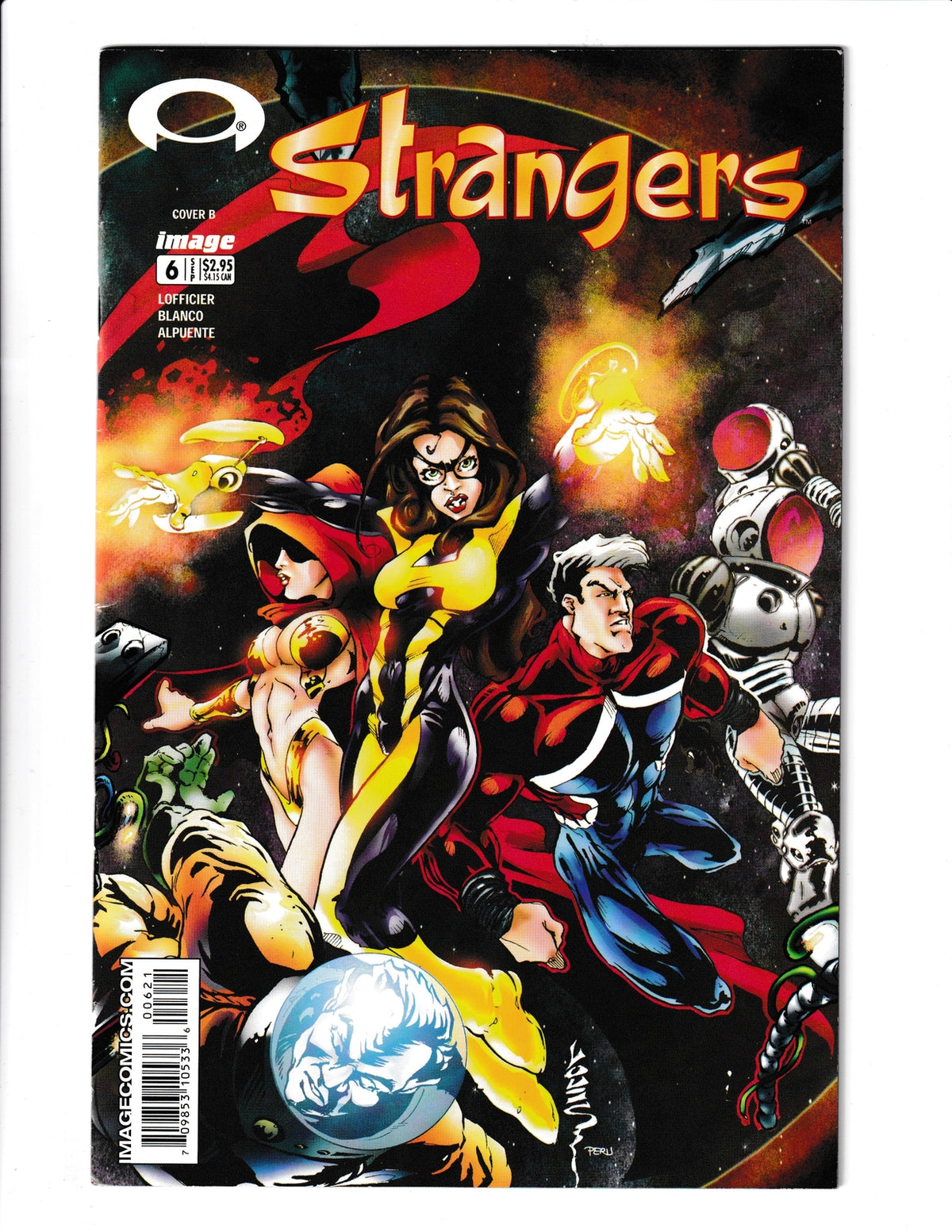 Strangers #6b (2003) Variant Cover Image Comics