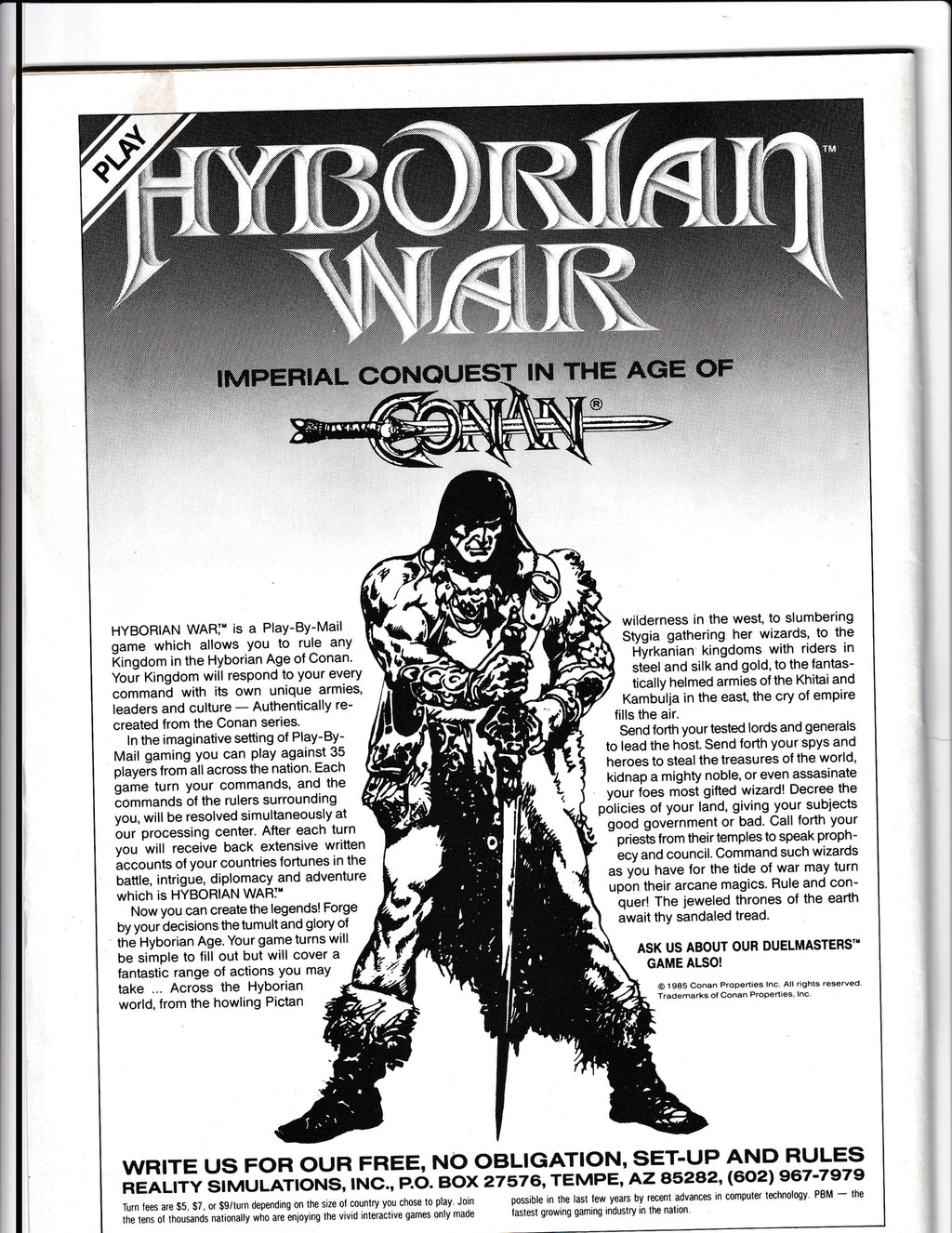 Conan Saga #43 (1990) Newsstand edition Marvel Comics