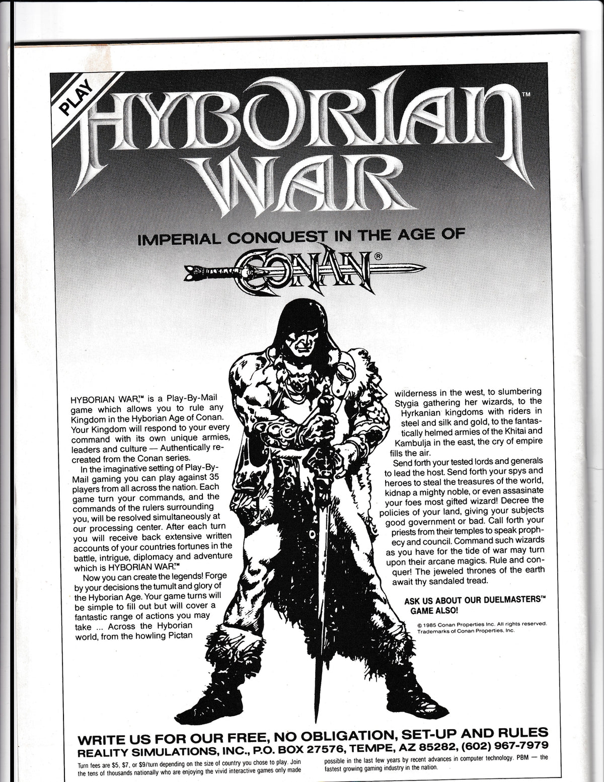 Conan Saga #43 (1990) Newsstand edition Marvel Comics