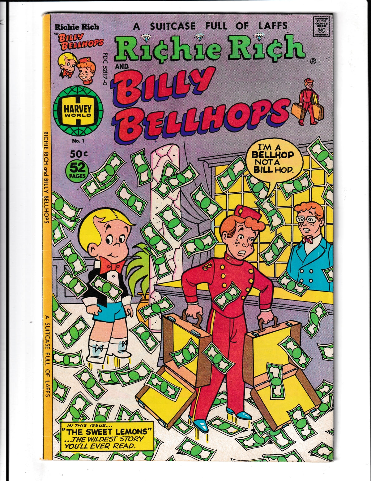 Richie Rich & Billy Bell Hops #1 (1977) Harvey Comics