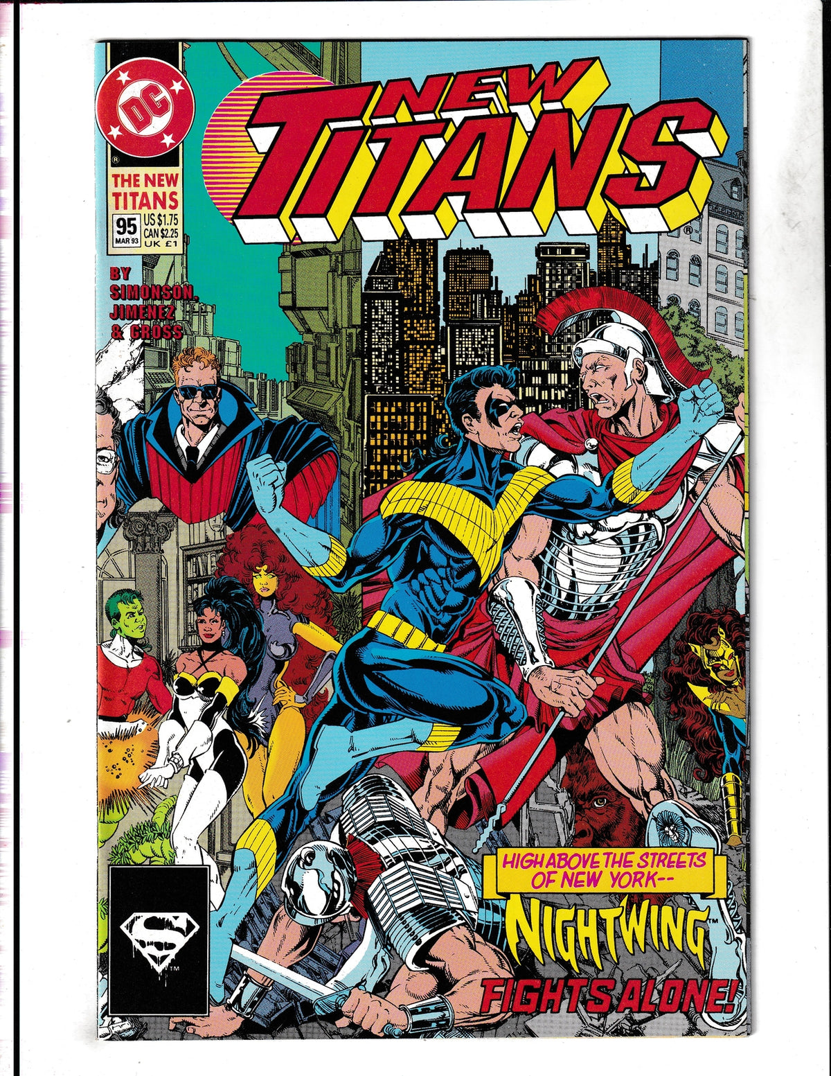 New Titans #95 (1993) DC Comics
