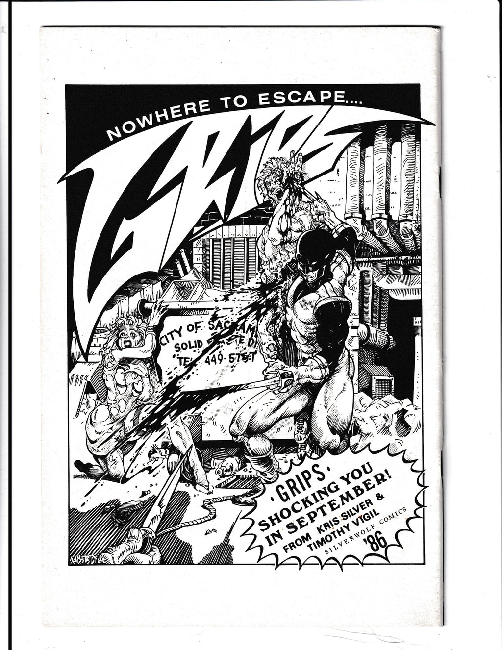 Eradicators #2 (1986) Silverwolf Comics