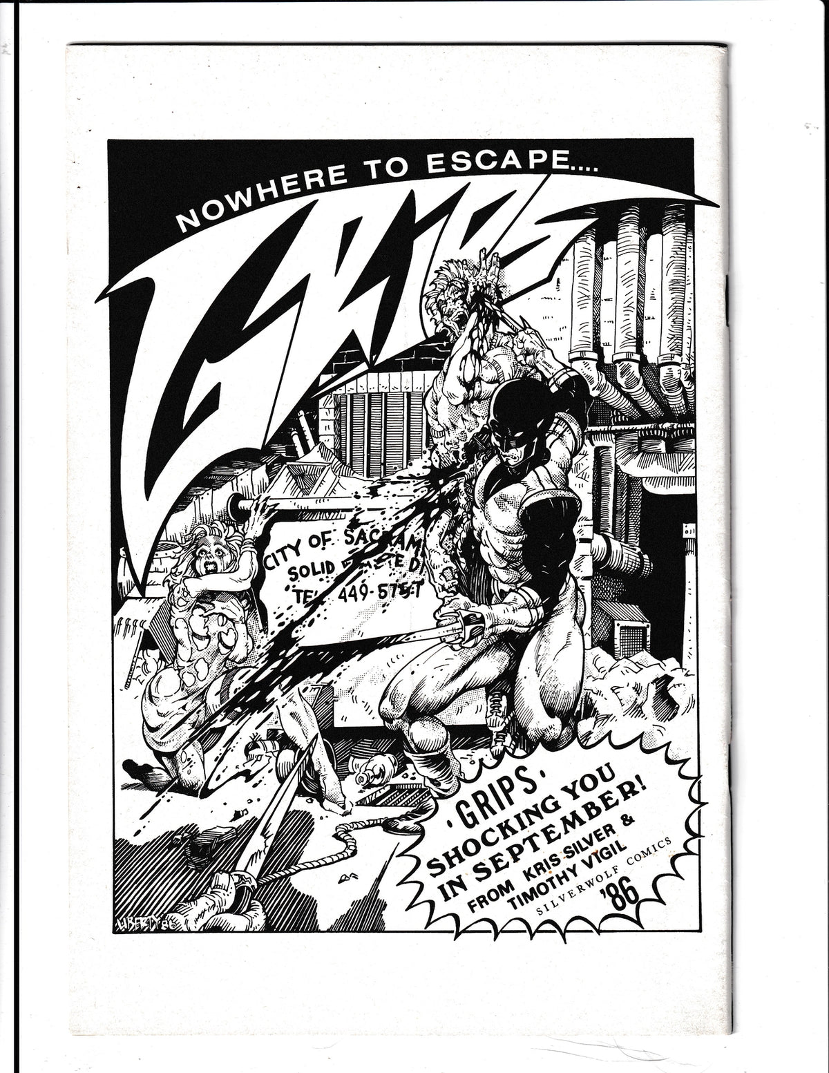 Eradicators #2 (1986) Silverwolf Comics
