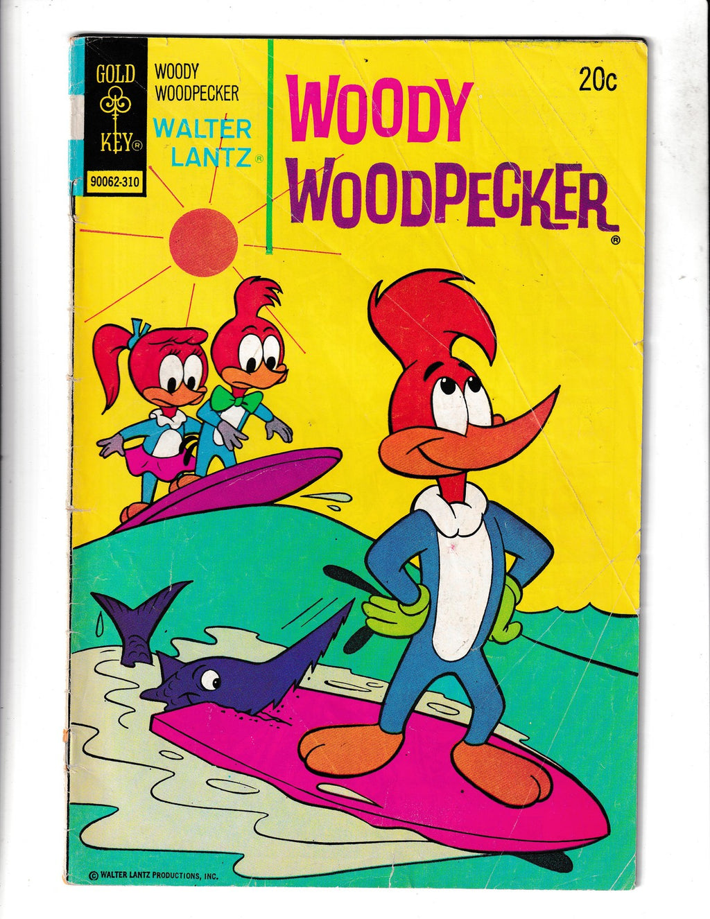 Woody Woodpecker #132 (1973) Gold Key Comics