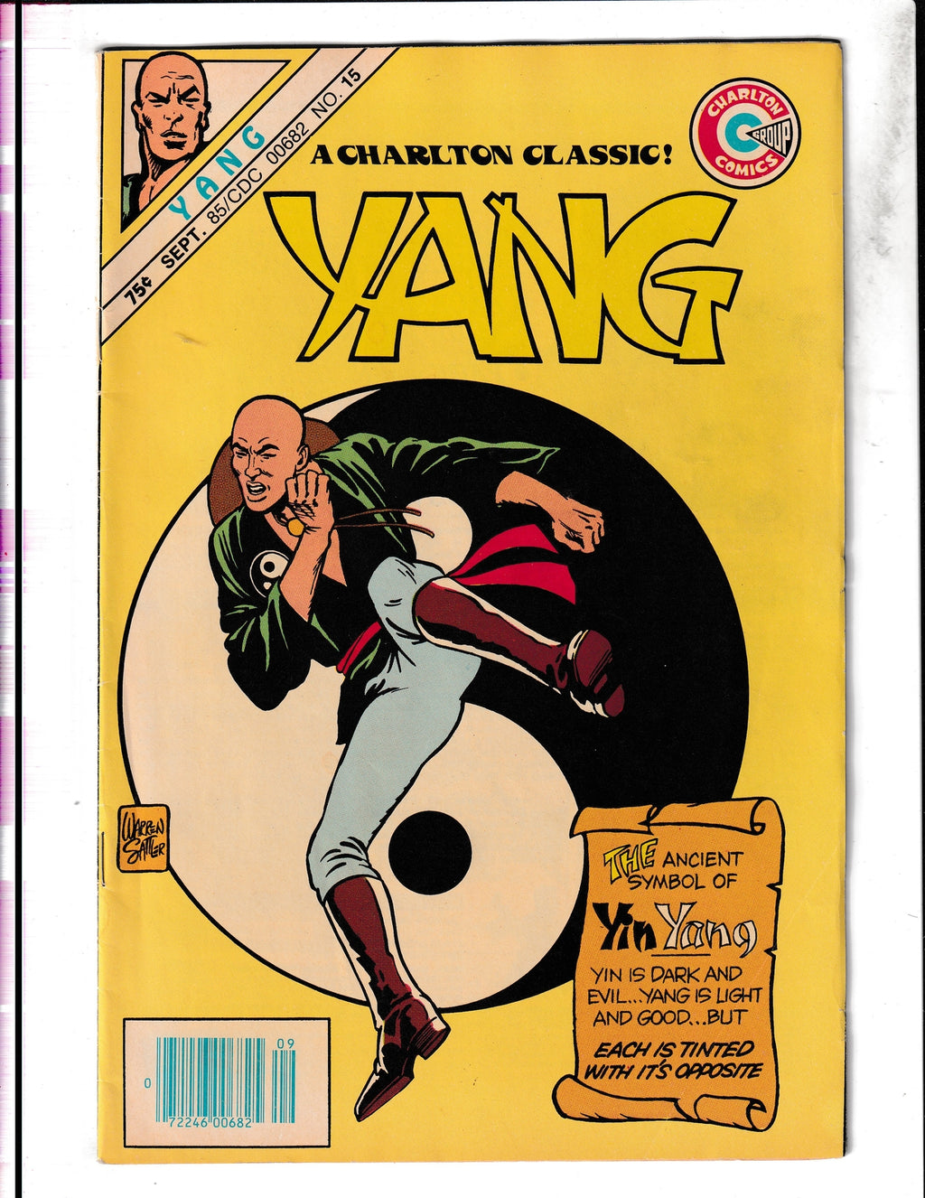 Yang #15 (1985) Charlton Comics