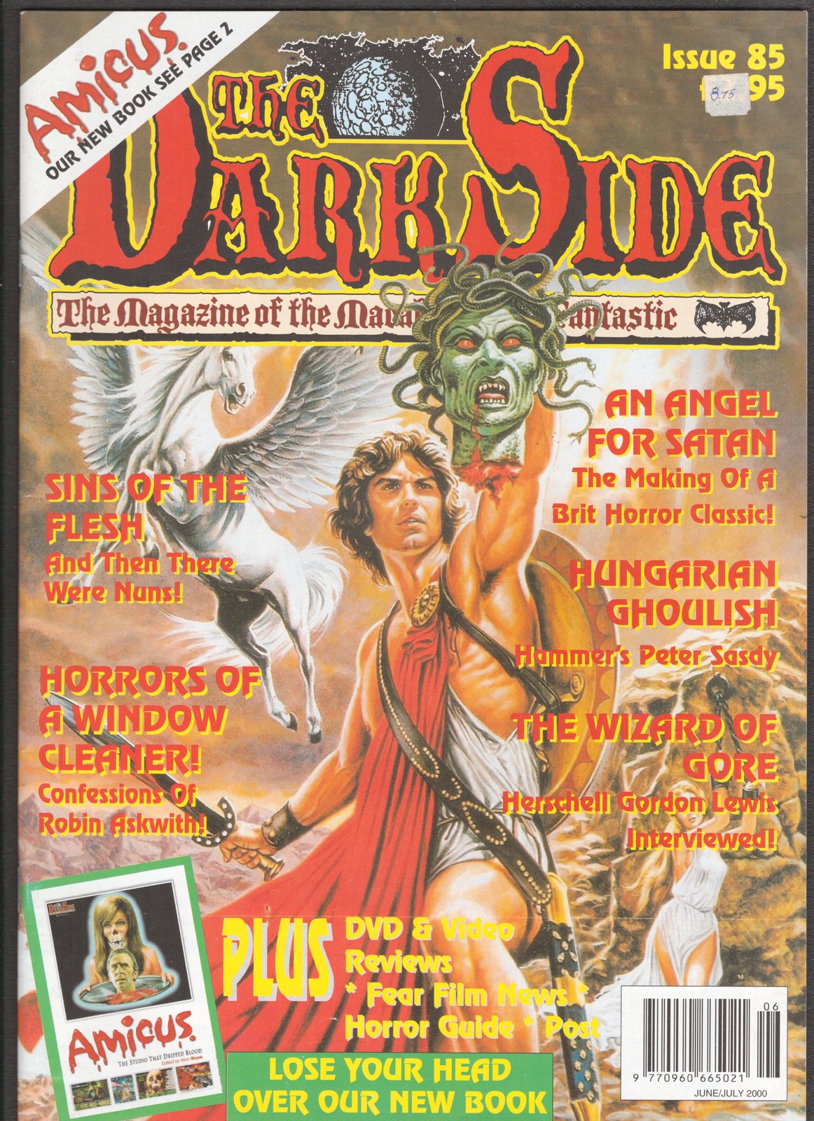 Dark Side Magazine #85 (2000) Medusa Maxwell Comics