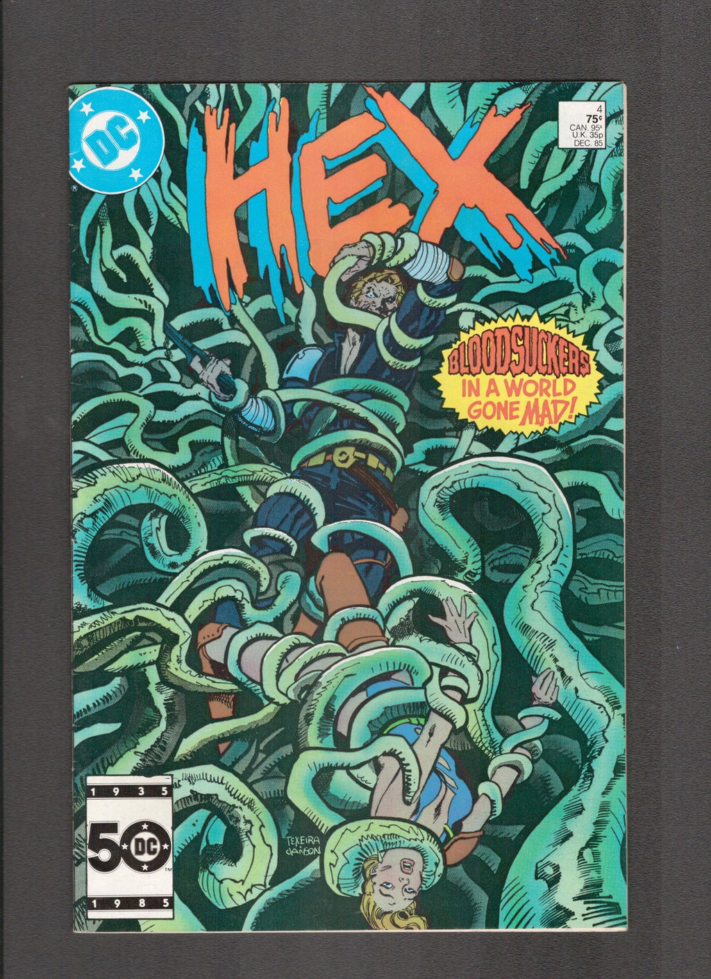 Hex #4 (1985) Klaus Jansen, Mark Texeira DC Comics