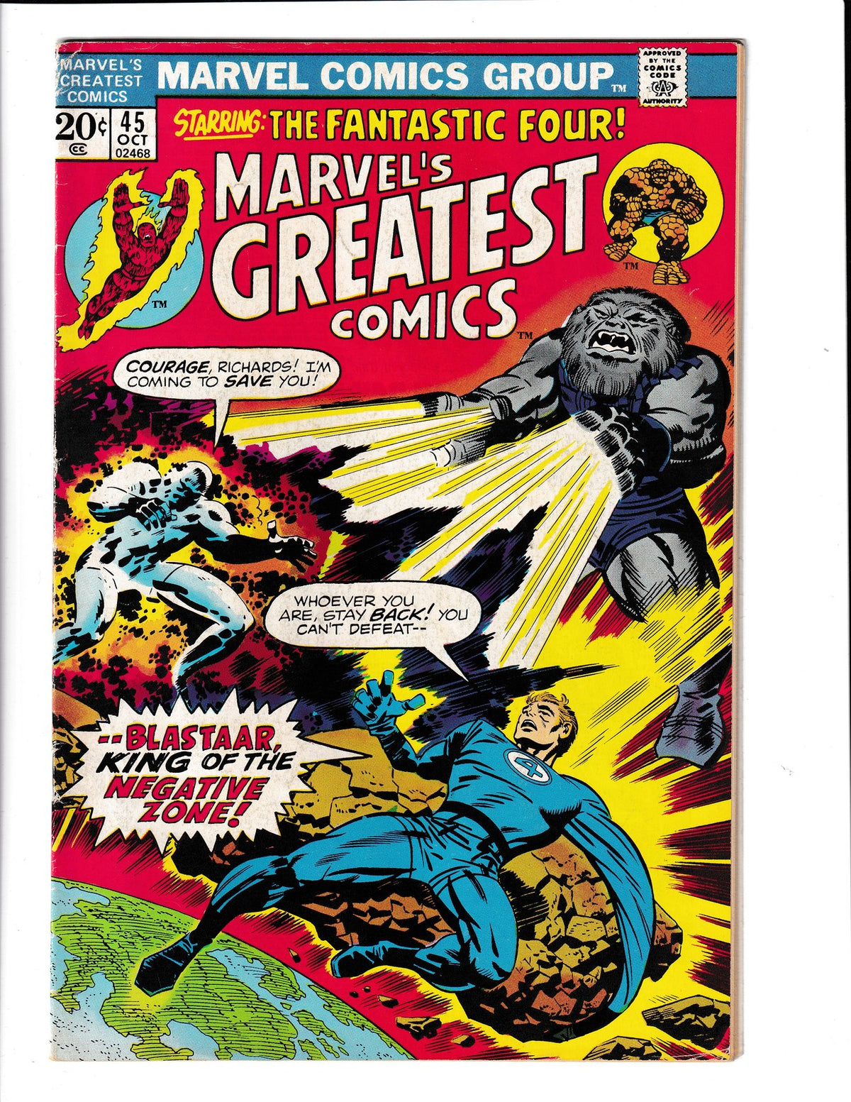 Marvel's Greatest Comics #45 (1973) Fantastic Four Marvel Comics