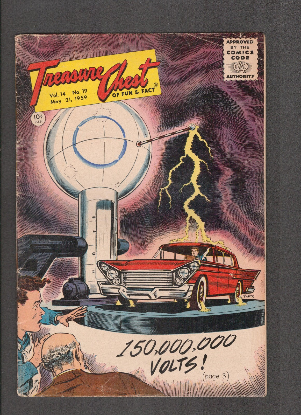 Treasure Chest #19 (1959) Vol 14 George A. Pflaum Comics