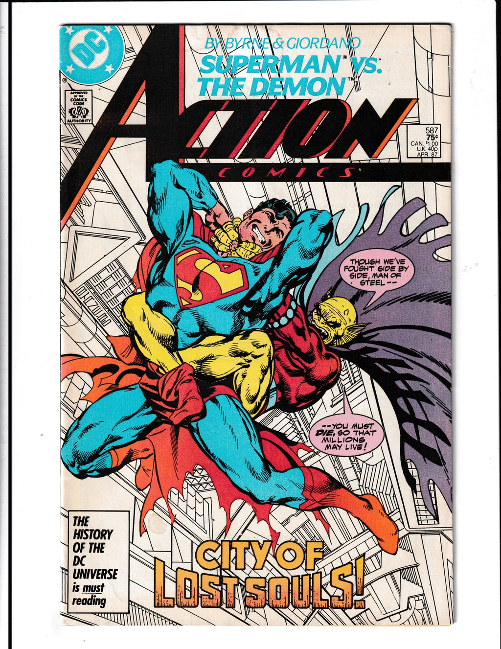 Action Comics #587 (1987) DC Comics
