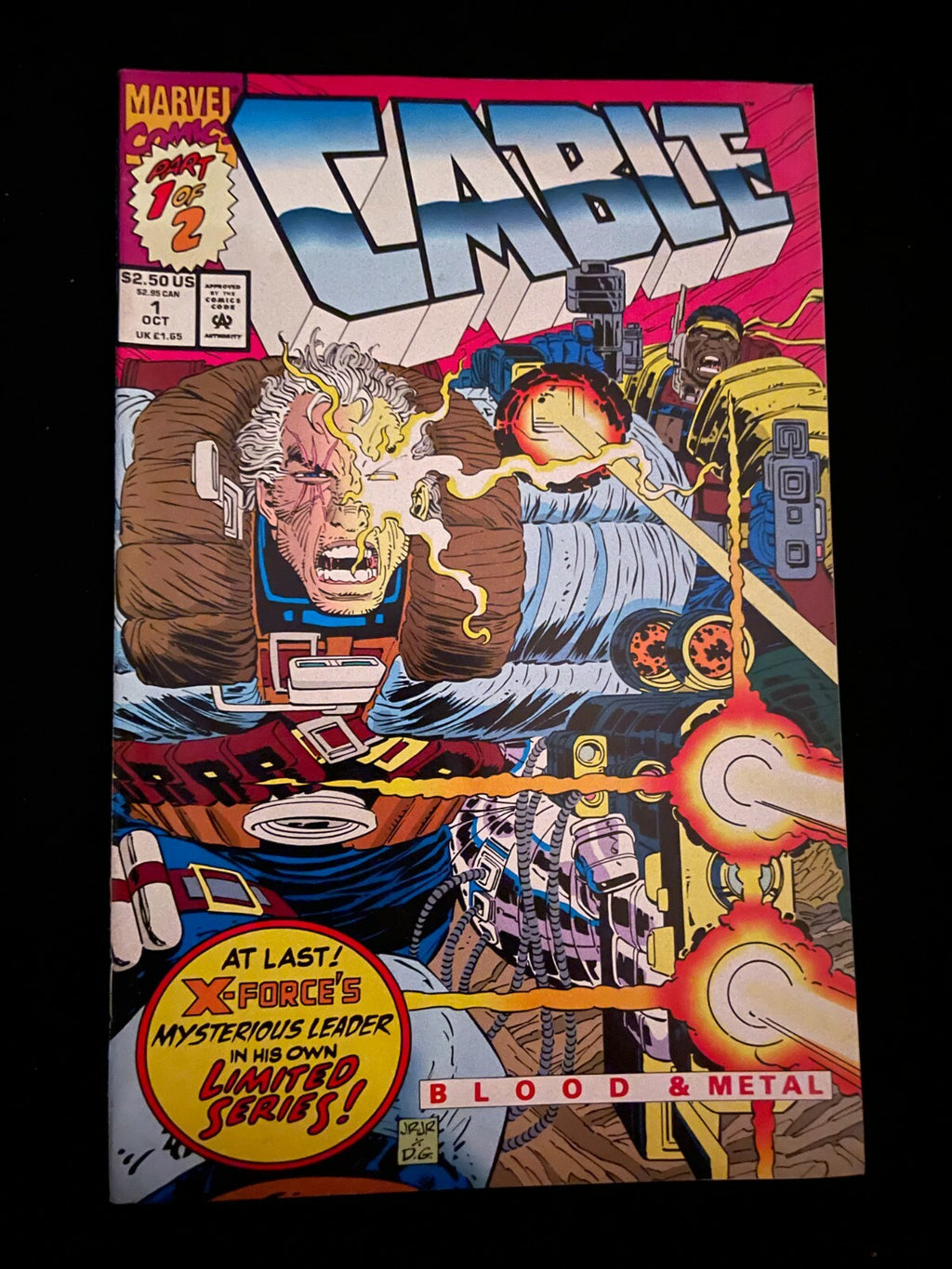 Cable - Blood and Metal #1 Oct 1992