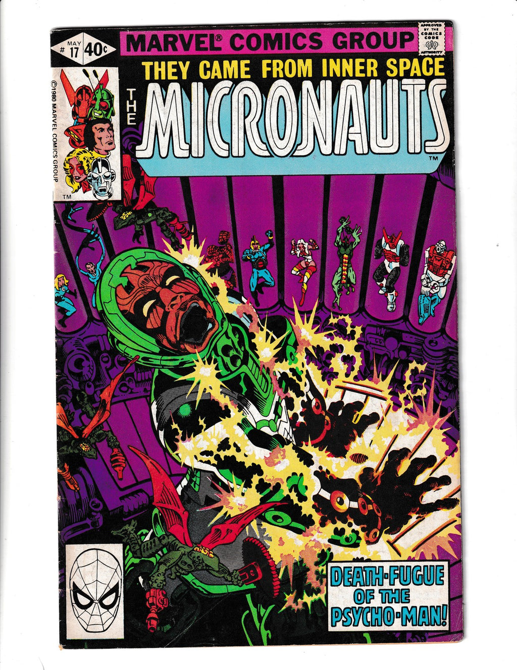 Micronauts #17 (1980) Death of Jasmine Marvel Comics SKU:2430