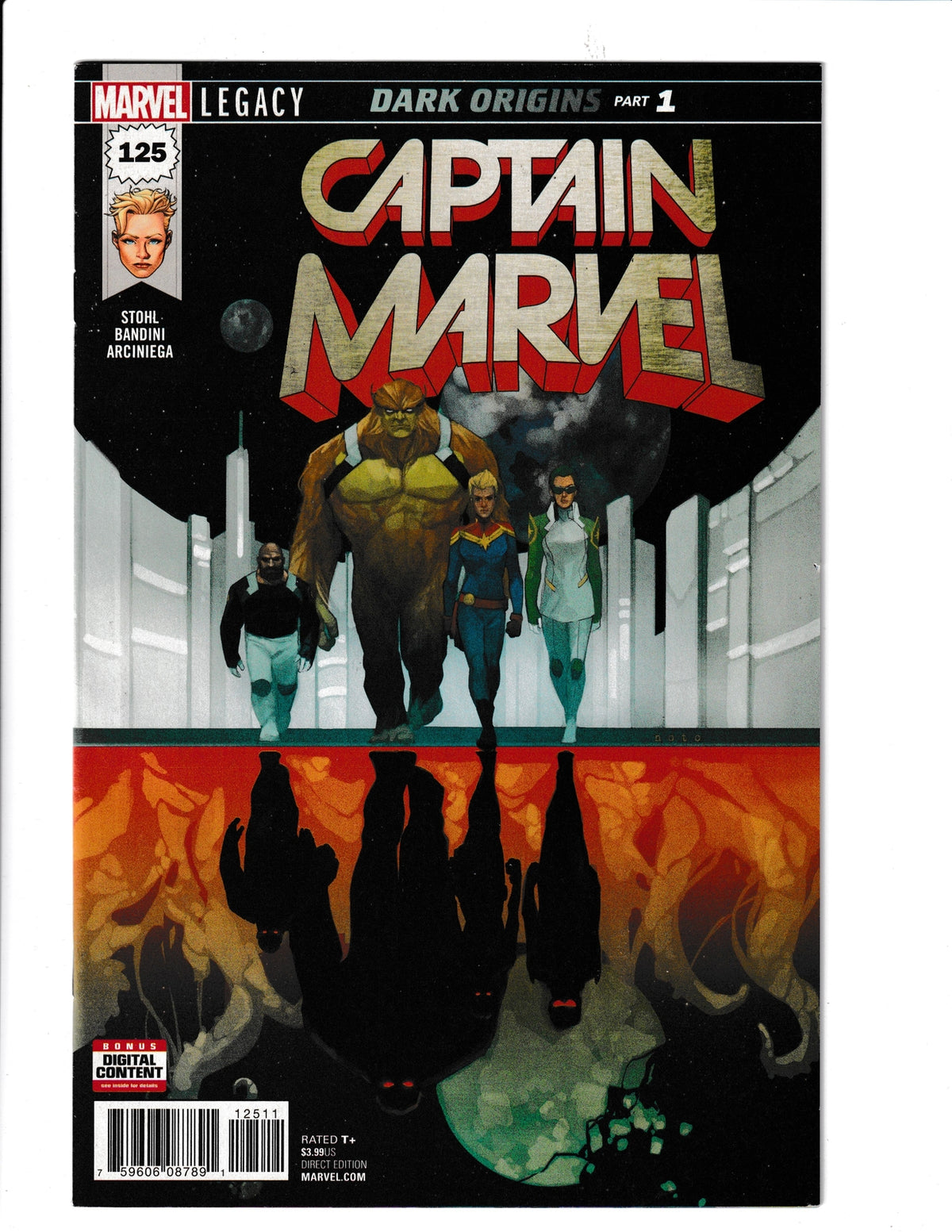Captain Marvel #125 (2017) Marvel Comics SKU:977