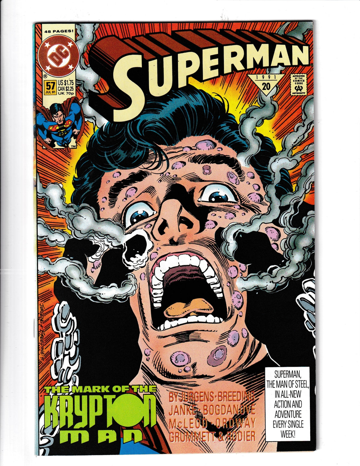 Superman #57 (1991) DC Comics