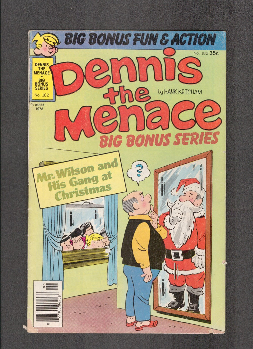 Dennis the Menace Bonus Magazine #182 (1978) Fawcett Comics