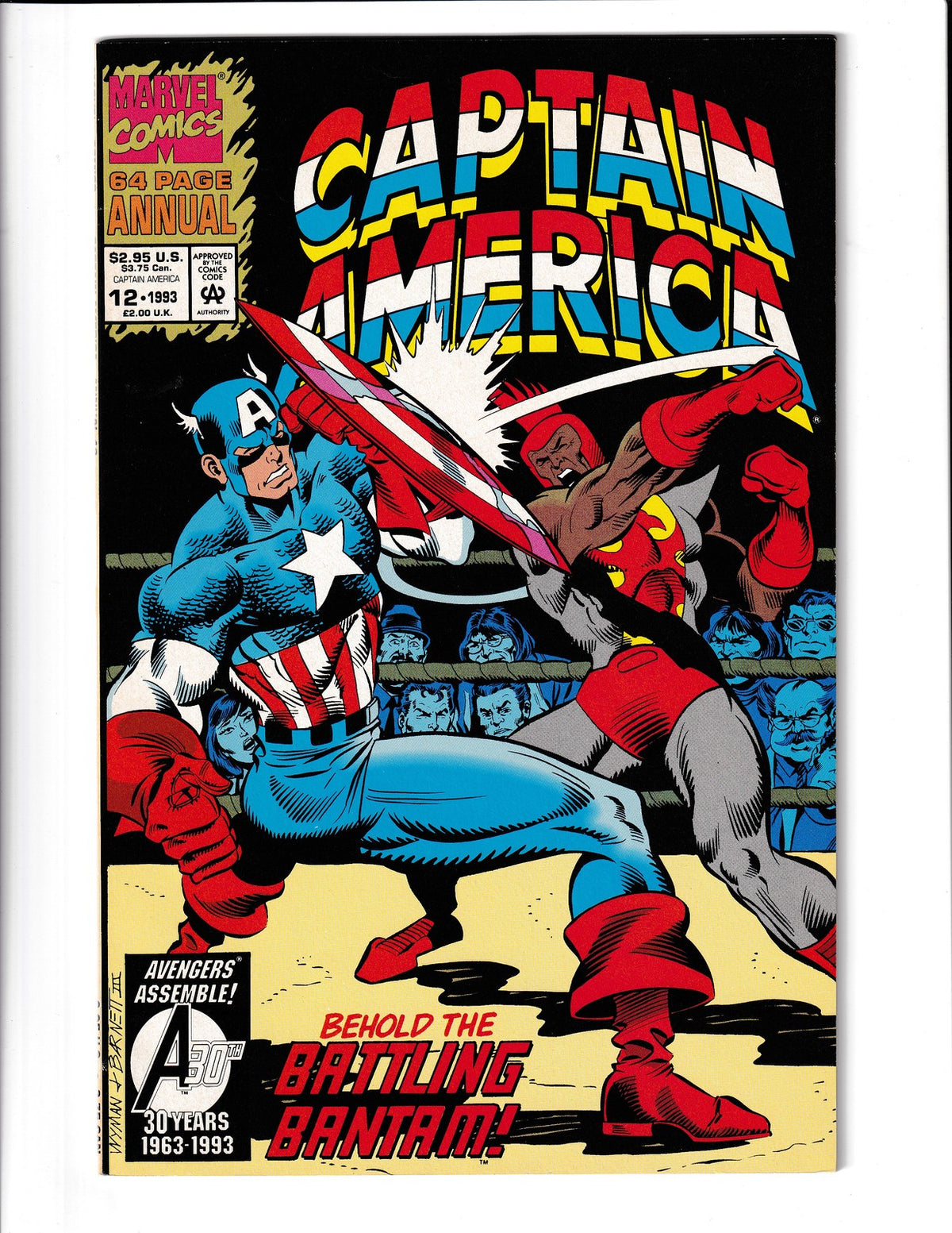 Captain America Annual #12 (1993) Marvel Comics