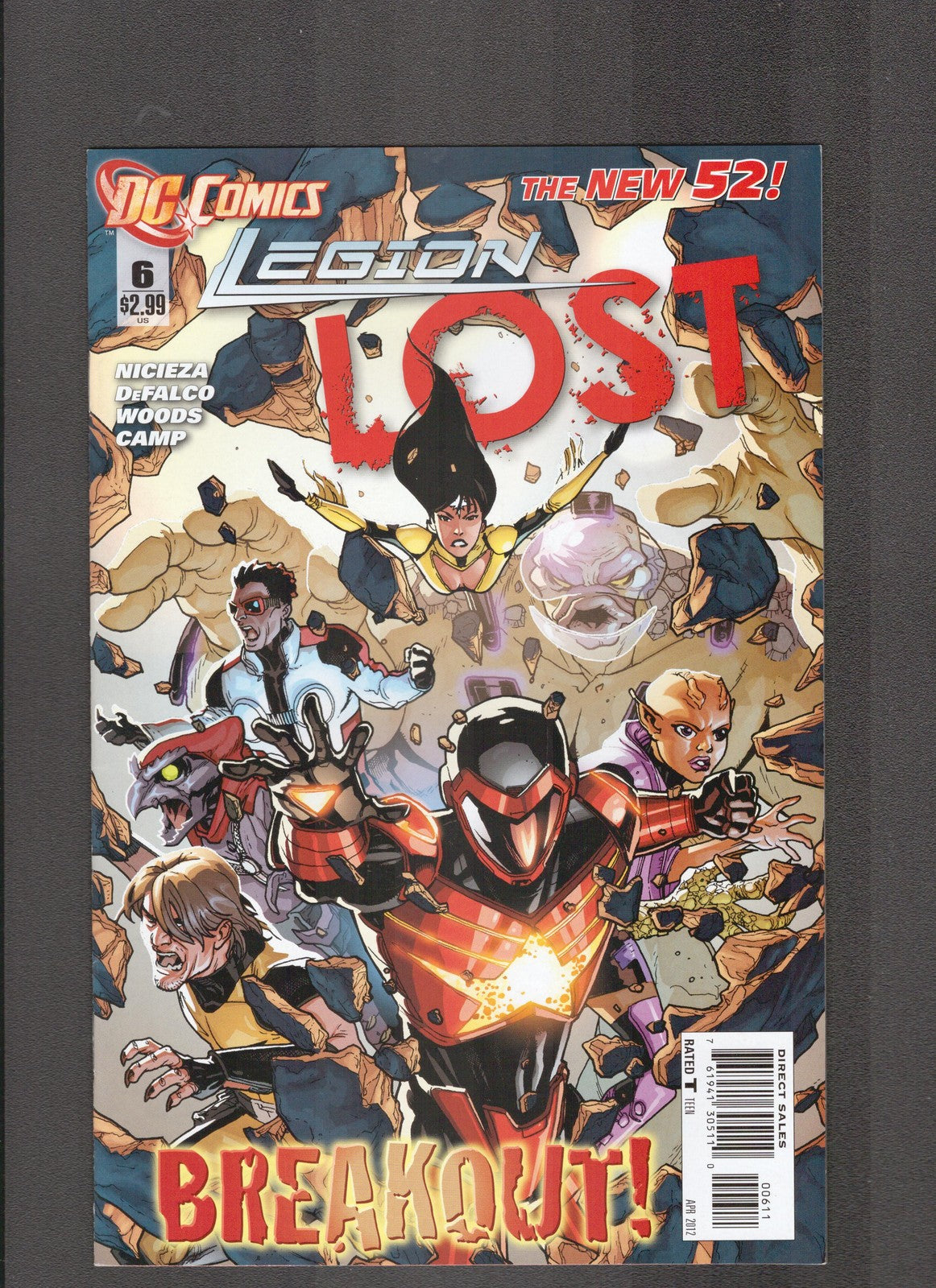Legion Lost #6 (2012) New 52 DC Comics
