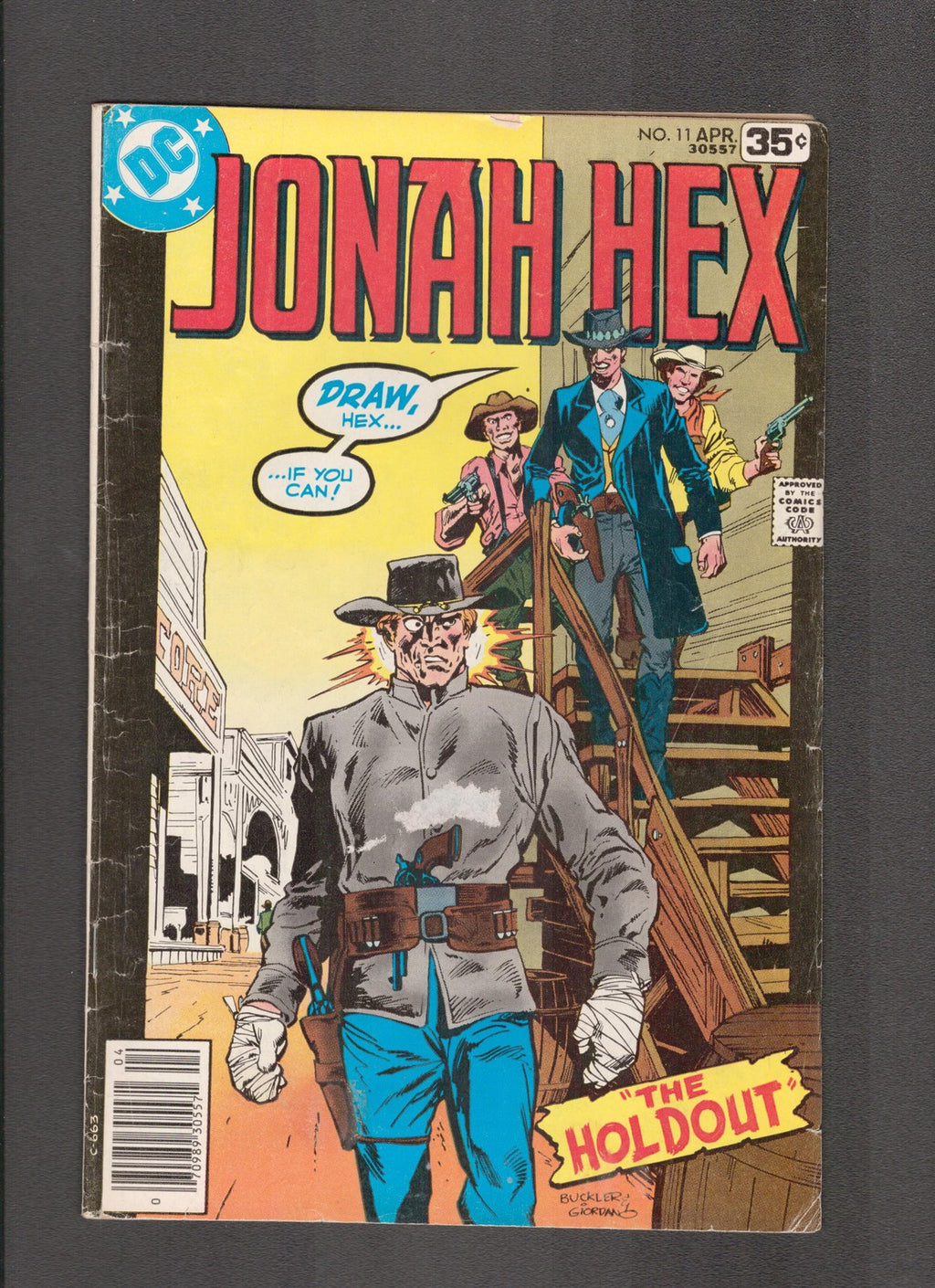 Jonah Hex #11 (1978) Rick Buckler, Dick Giordano DC Comics