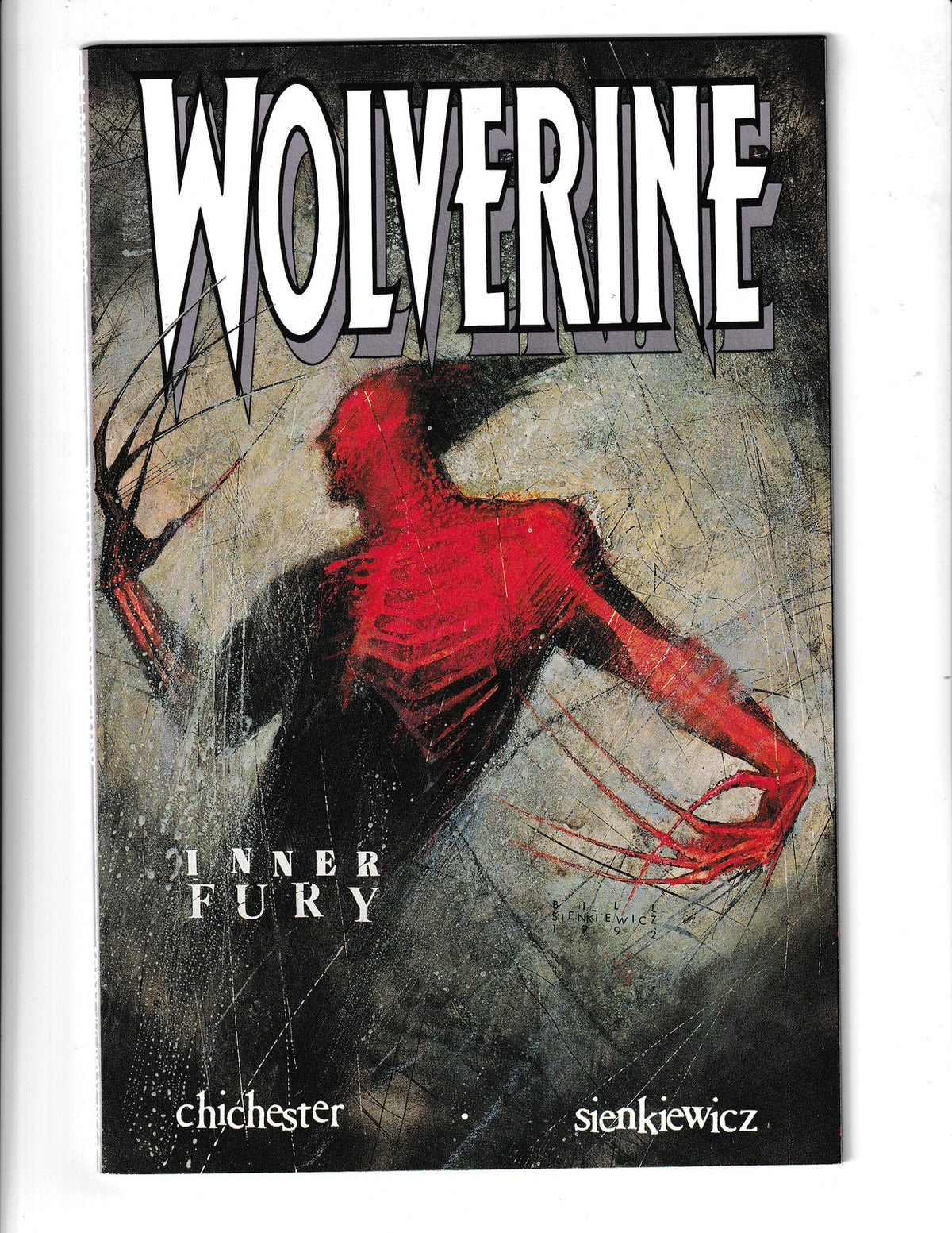 Wolverine: Inner Fury #1 (1992) Sienkiewicz Higher Grade Marvel Comics