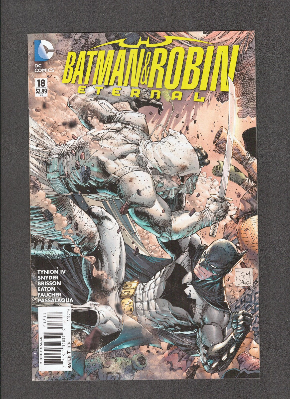 Batman and Robin: Eternal #18 (2016) Tony S. Daniel DC Comics