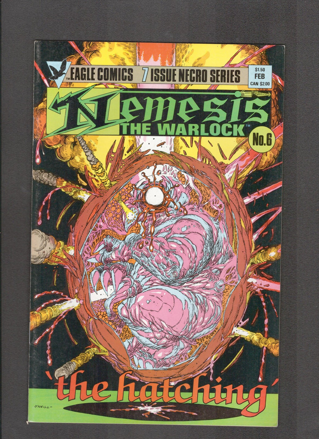 Nemesis the Warlock #6 (1985) Kevin O'Neill Eagle Comics