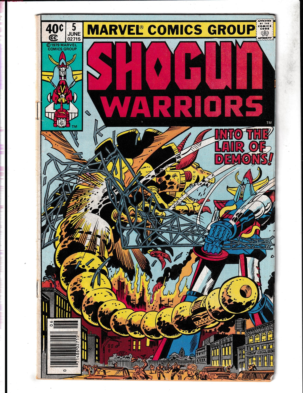 Shogun Warriors #5 (1979) Marvel Comics