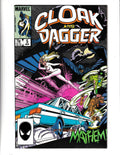 Cloak and Dagger #5 (1986) 1st app Mayhem Marvel Comics