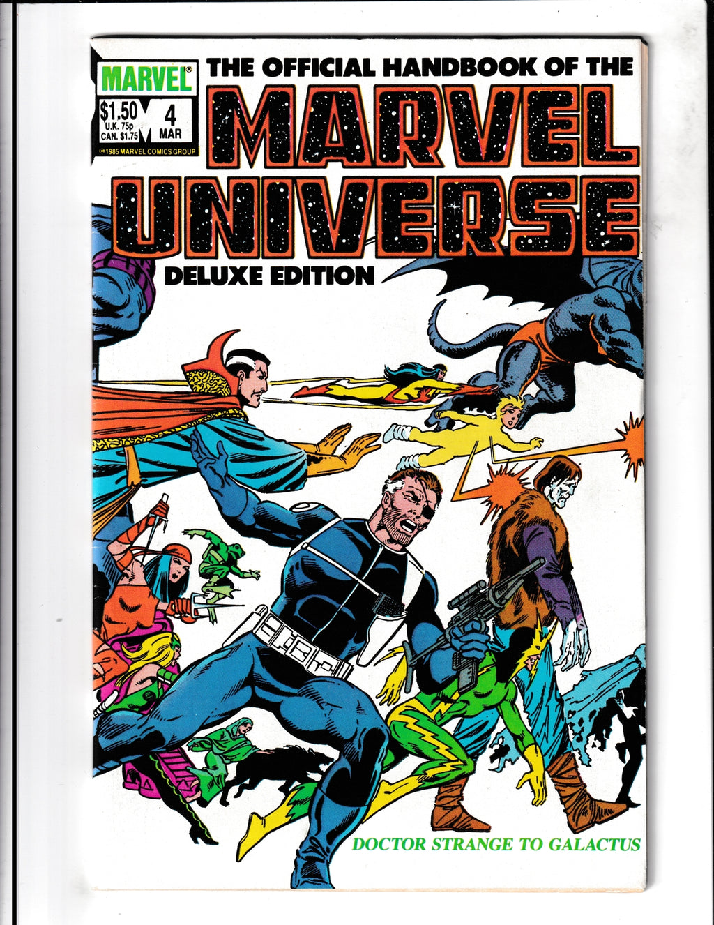 Official Handbook of the Marvel Universe #4 (1985) Marvel Comics SKU:1377