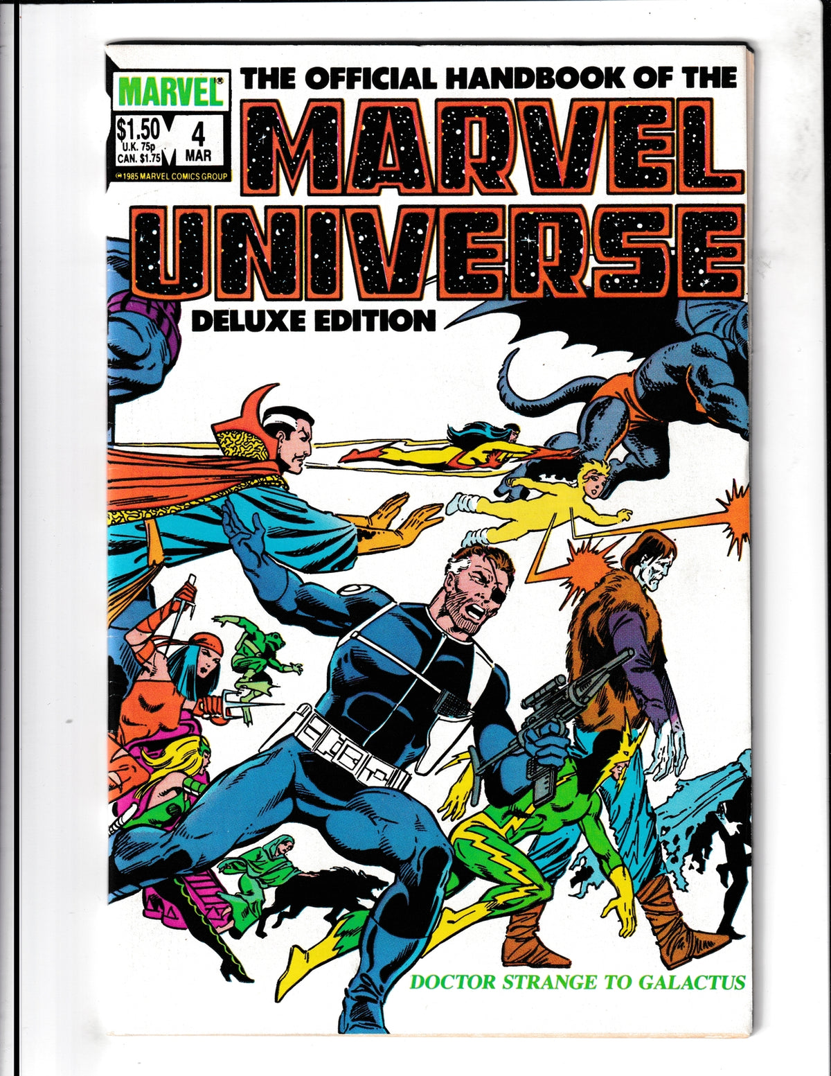 Official Handbook of the Marvel Universe #4 (1985) Marvel Comics SKU:1377