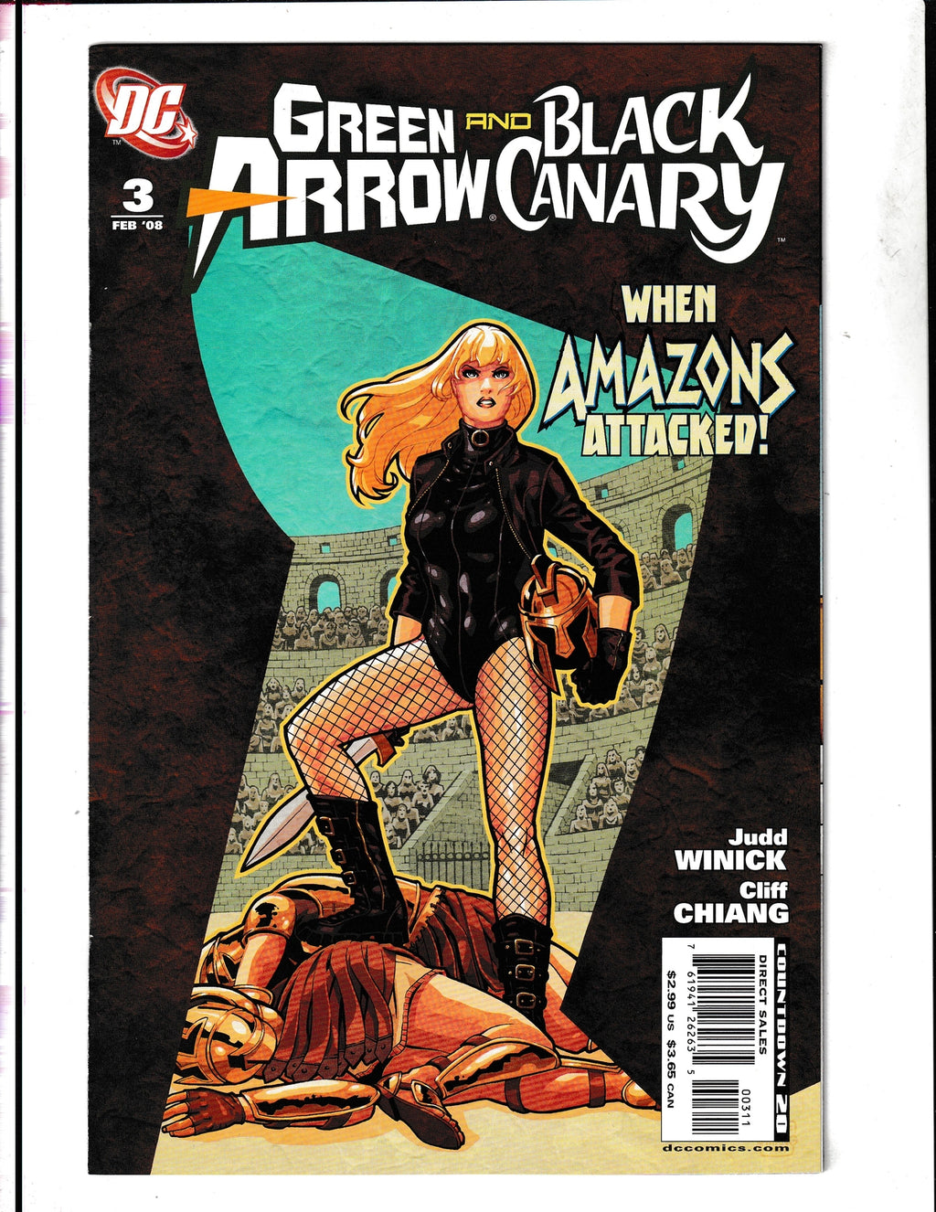 Green Arrow and Black Canary #3 (2008) DC Comics
