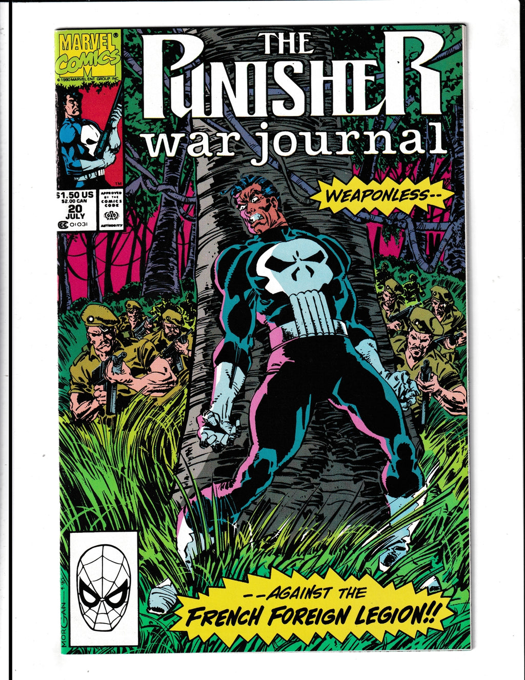 Punisher: War Journal #20 (1990) Higher Grade Marvel Comics
