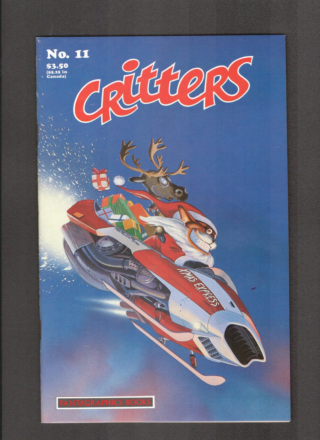 Critters #11 (1987) Usagi YoJimbo Fantagraphics Comics