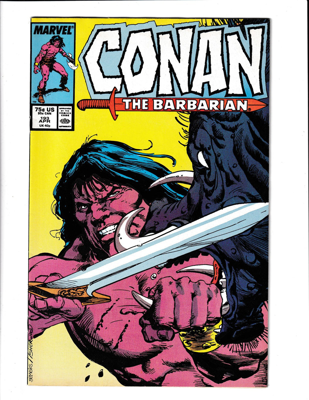 Conan the Barbarian #193 (1987) Marvel Comics SKU:3261