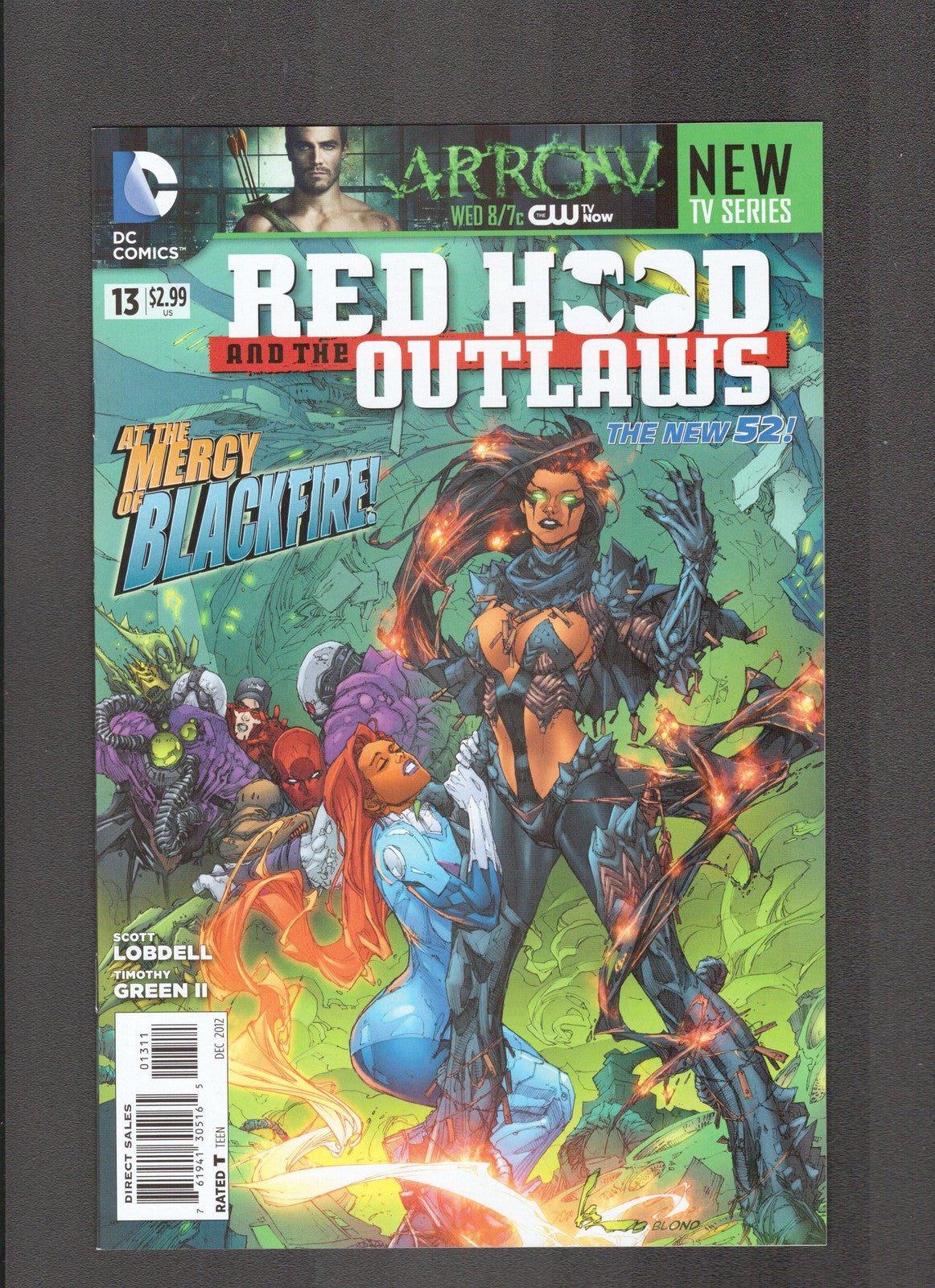 Red Hood and the Outlaws #13 (2012) Blond Cover Art DC Comics