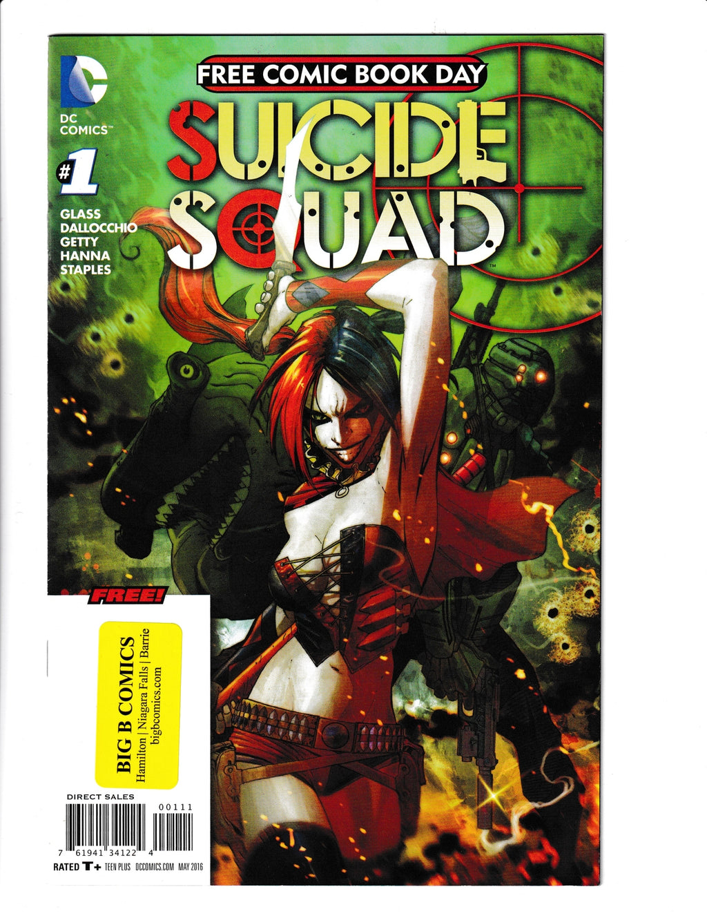 Suicide Squad #1 (2016) FCBD DC Comics