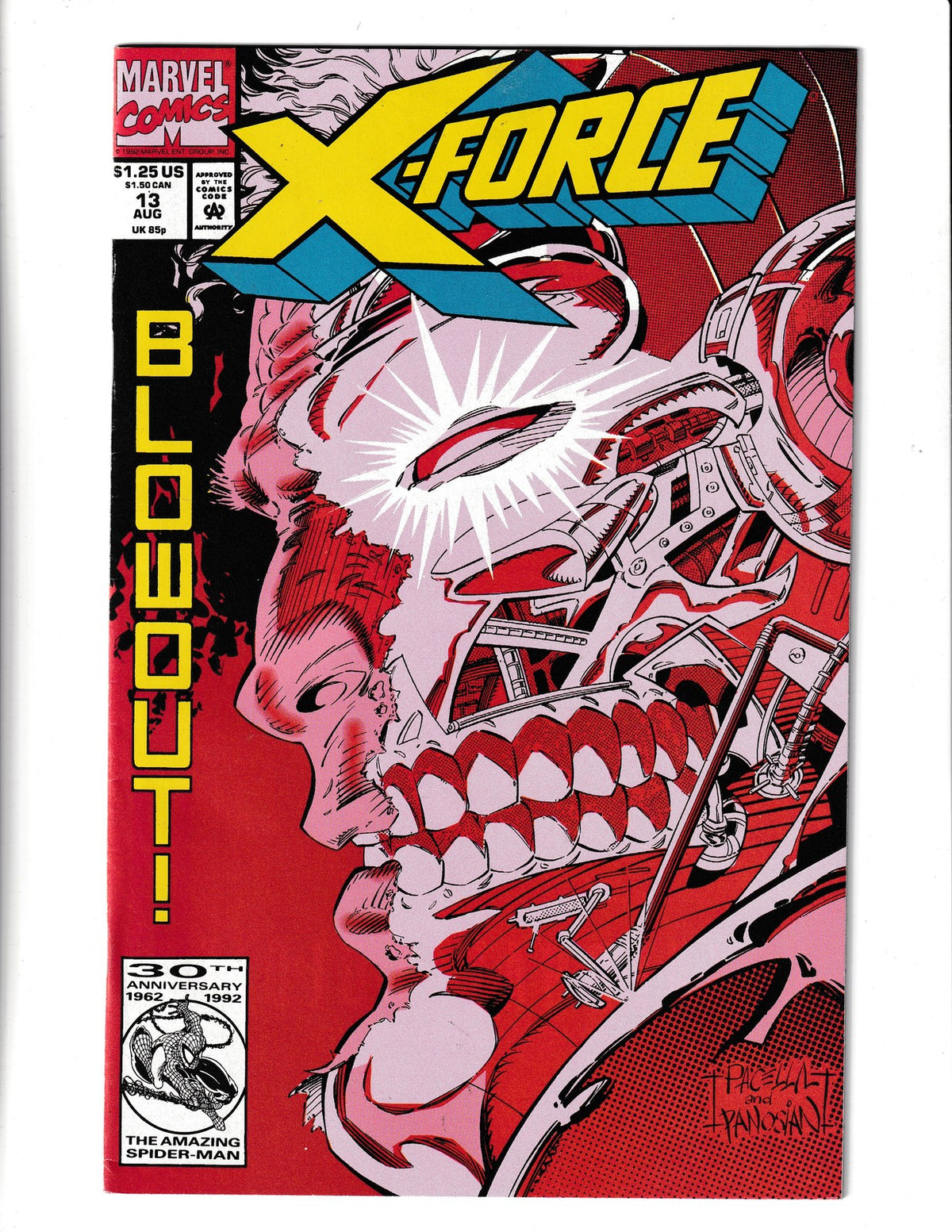 X-Force #13 (1992) Marvel Comics SKU:2484