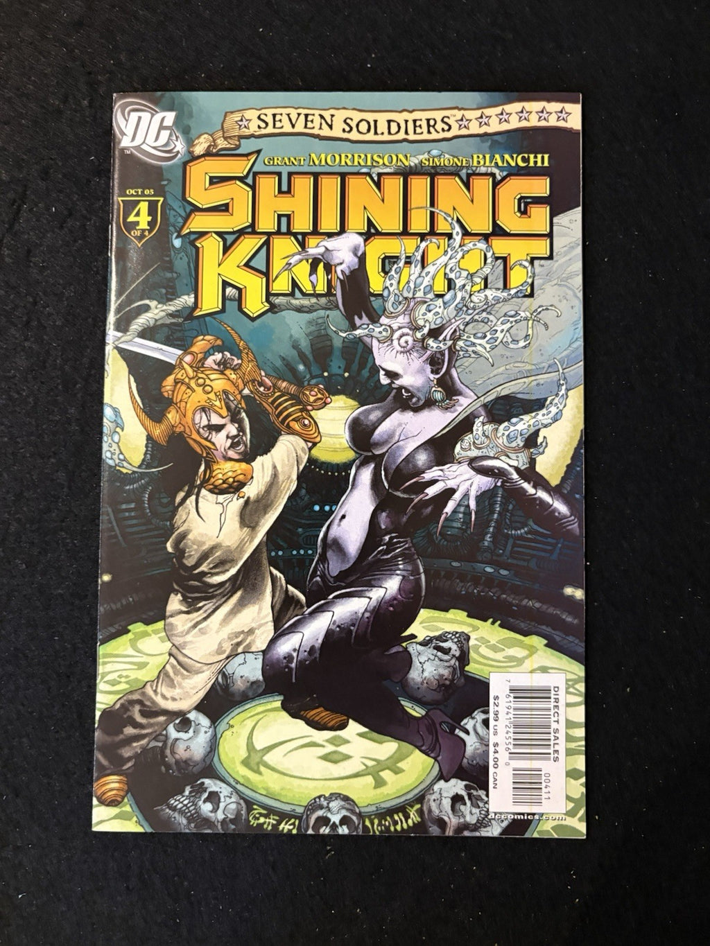 Seven Soldiers Shining Knight #1-4 (2005) Complete Mini-Series Set DC Comics