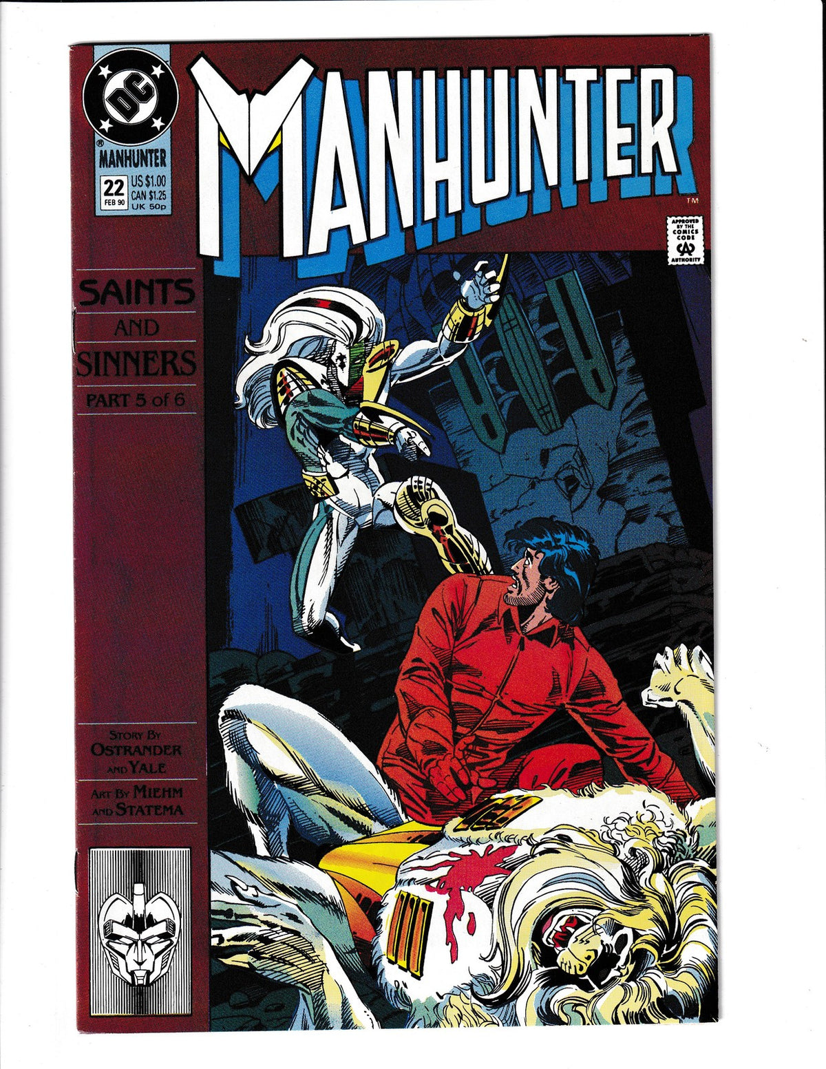 Manhunter #22 (1990) DC Comics SKU:3574