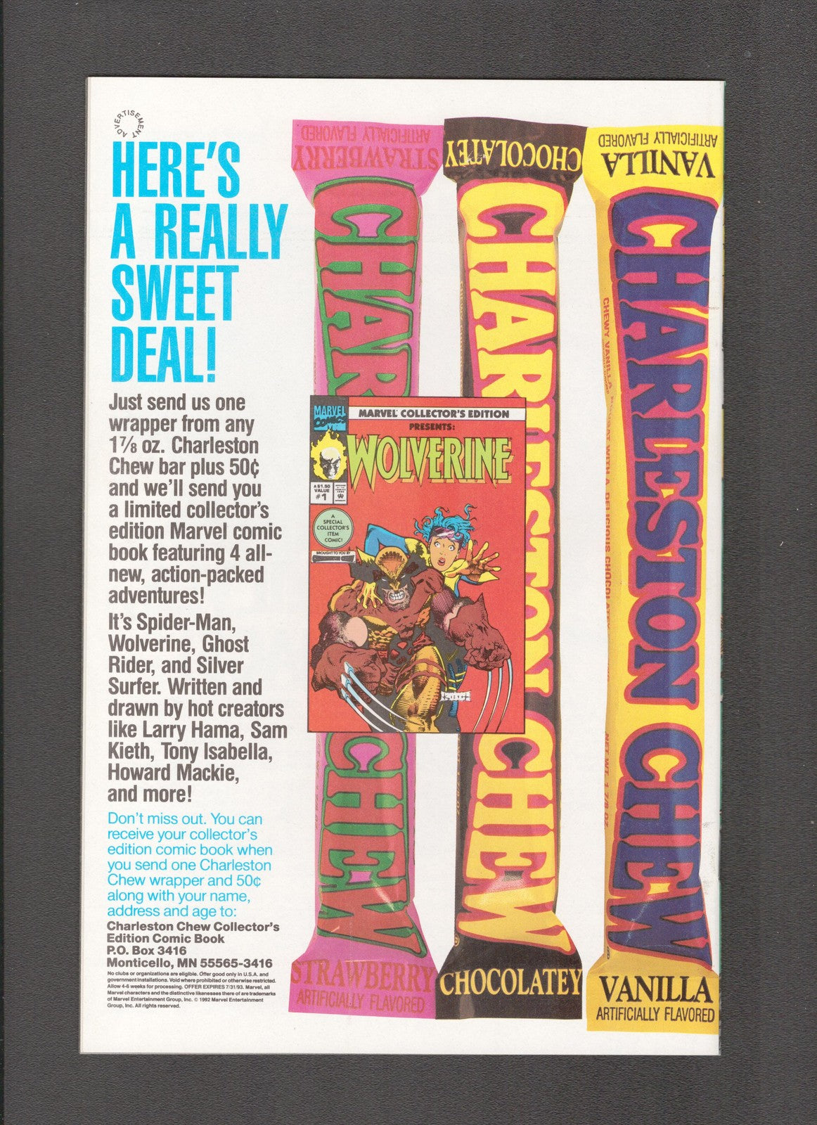 Ghost Rider/Blaze: Spirits of Vengeance #2 (1992) Adam Kubert Marvel Comics
