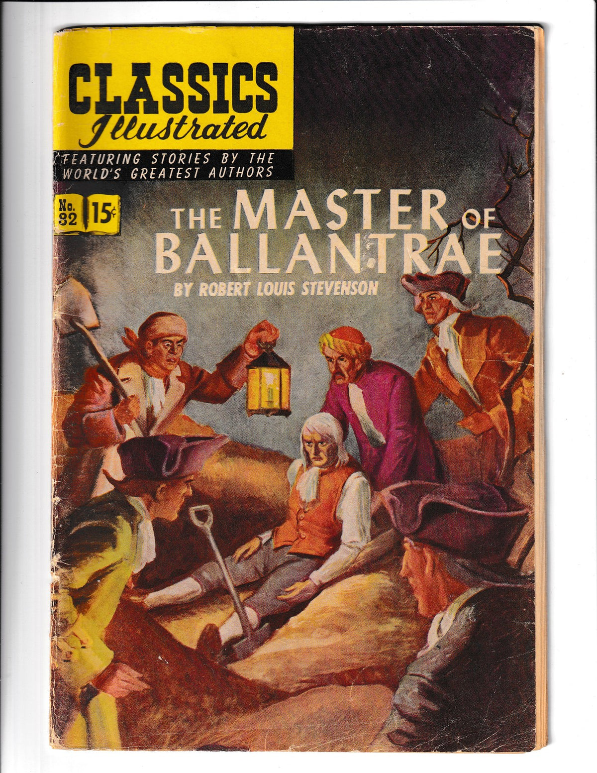 Classics Illustrated #82 (1964) Master of Ballantrae HRN 167 Gilberston Comics