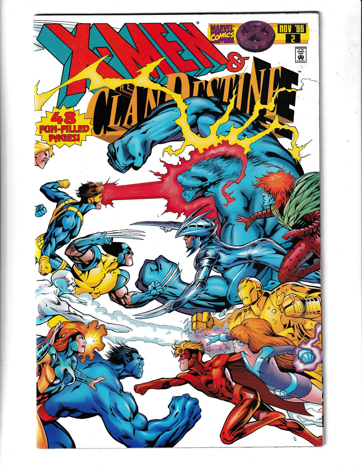 X-Men and Clandestine #2 (1996) Marvel Comics