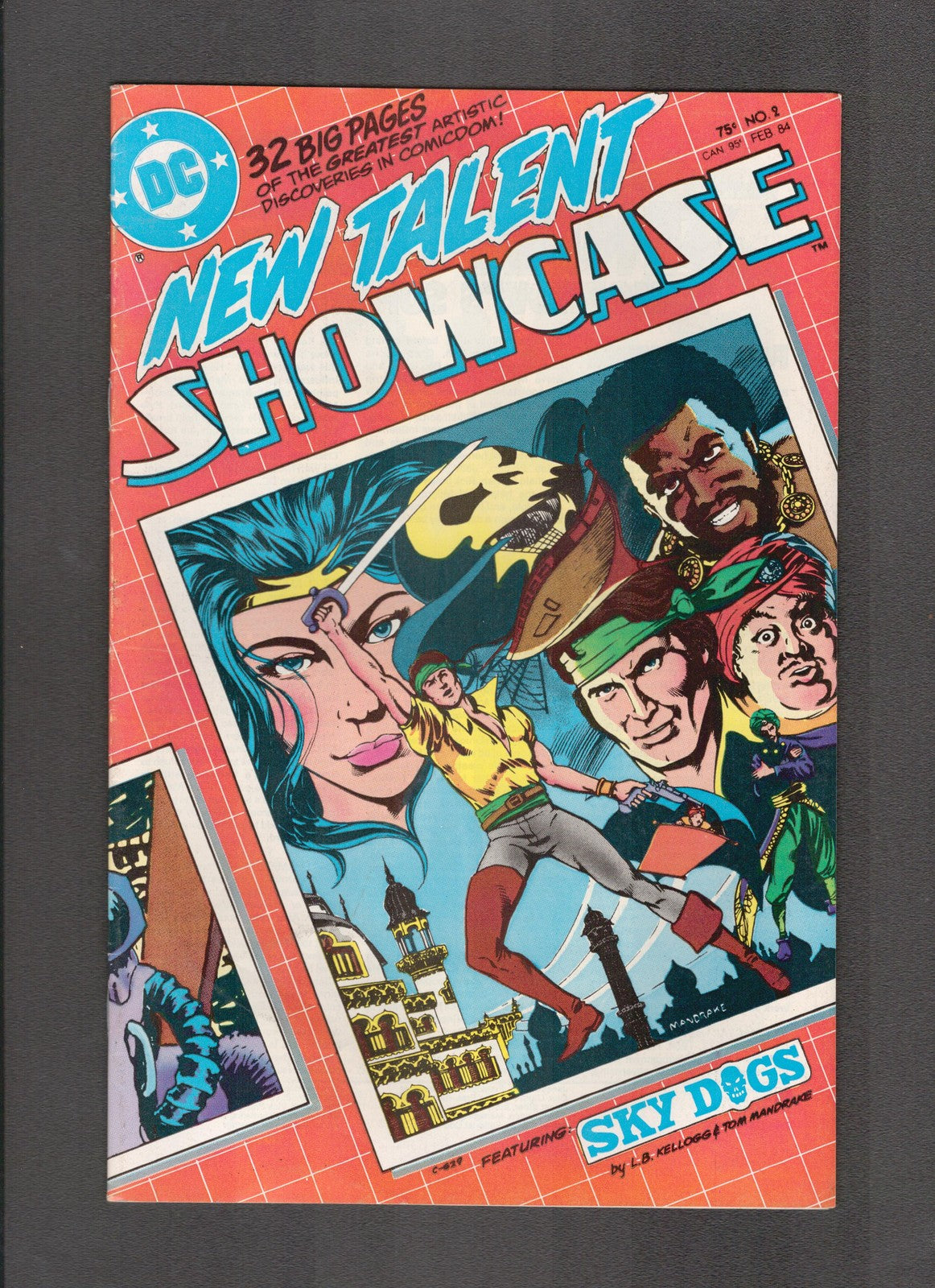 New Talent Showcase #2 (1984) Skydogs DC Comics