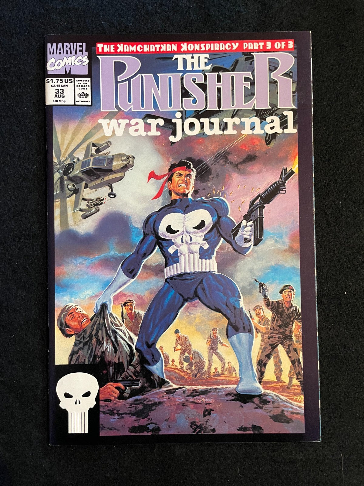 Punisher War Journal #33 HIGH GRADE 1991 Marvel Comics