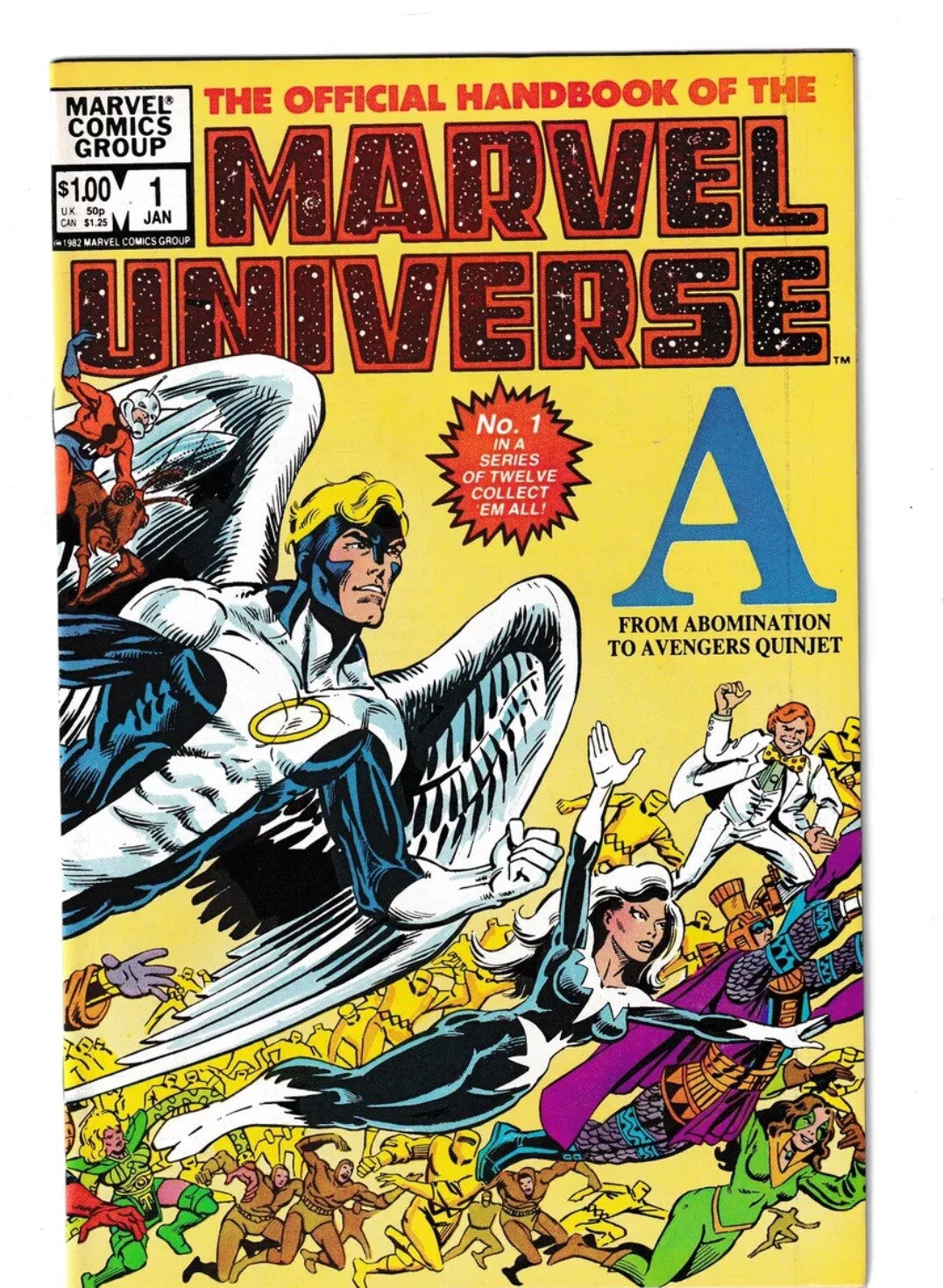 Official Handbook of the Marvel Universe #1 (1983) Marvel Comics SKU:1320