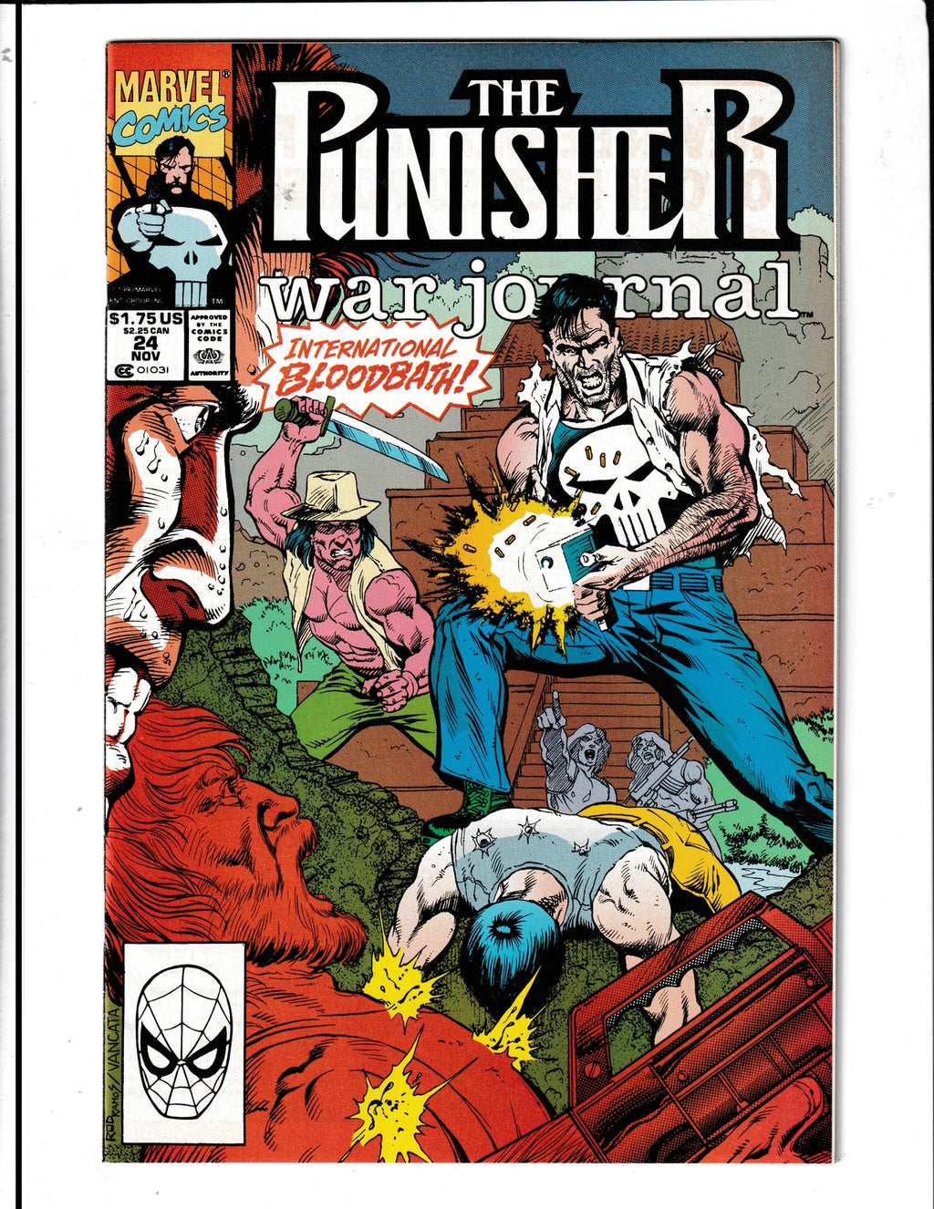 Punisher: War Journal #24 (1990) Marvel Comics SKU:997