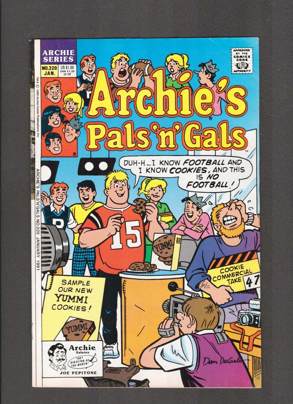 Archie's Pals 'n' Gals #220 (1991) Dan DeCarlo Archie Comics