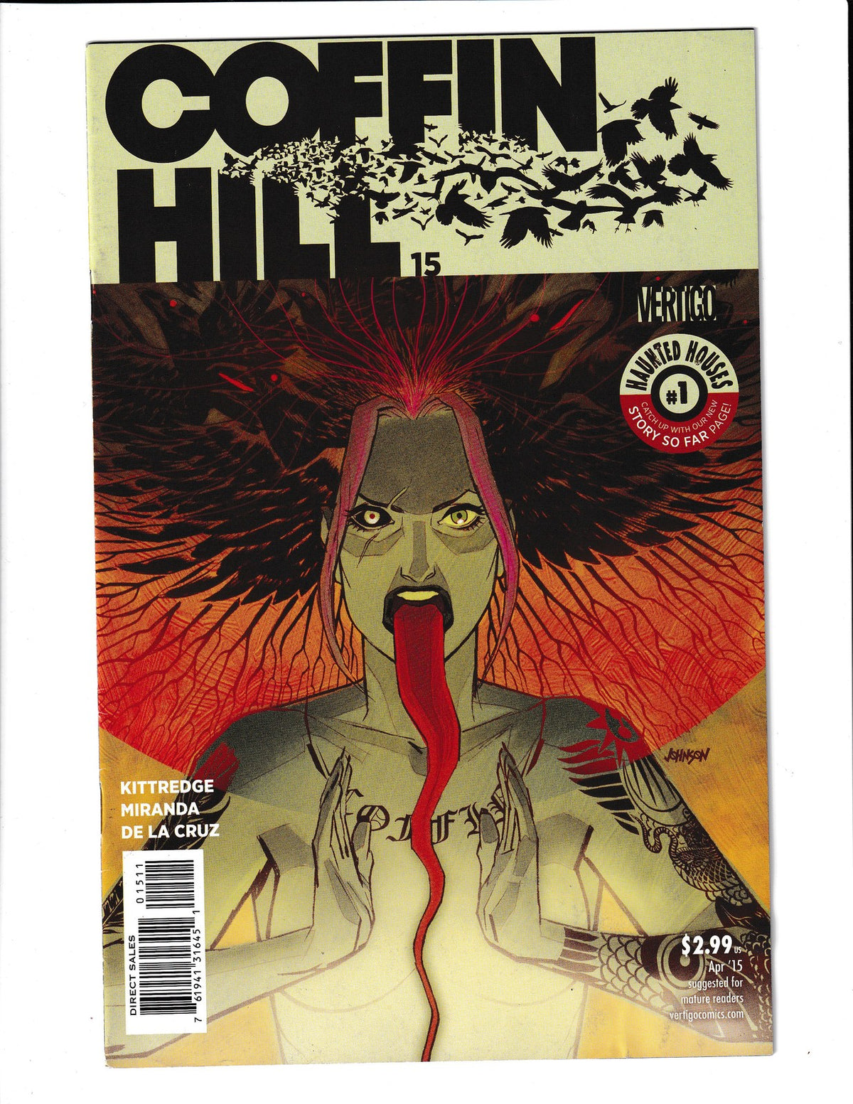 Coffin Hill #15 (2015) Vertigo Comics